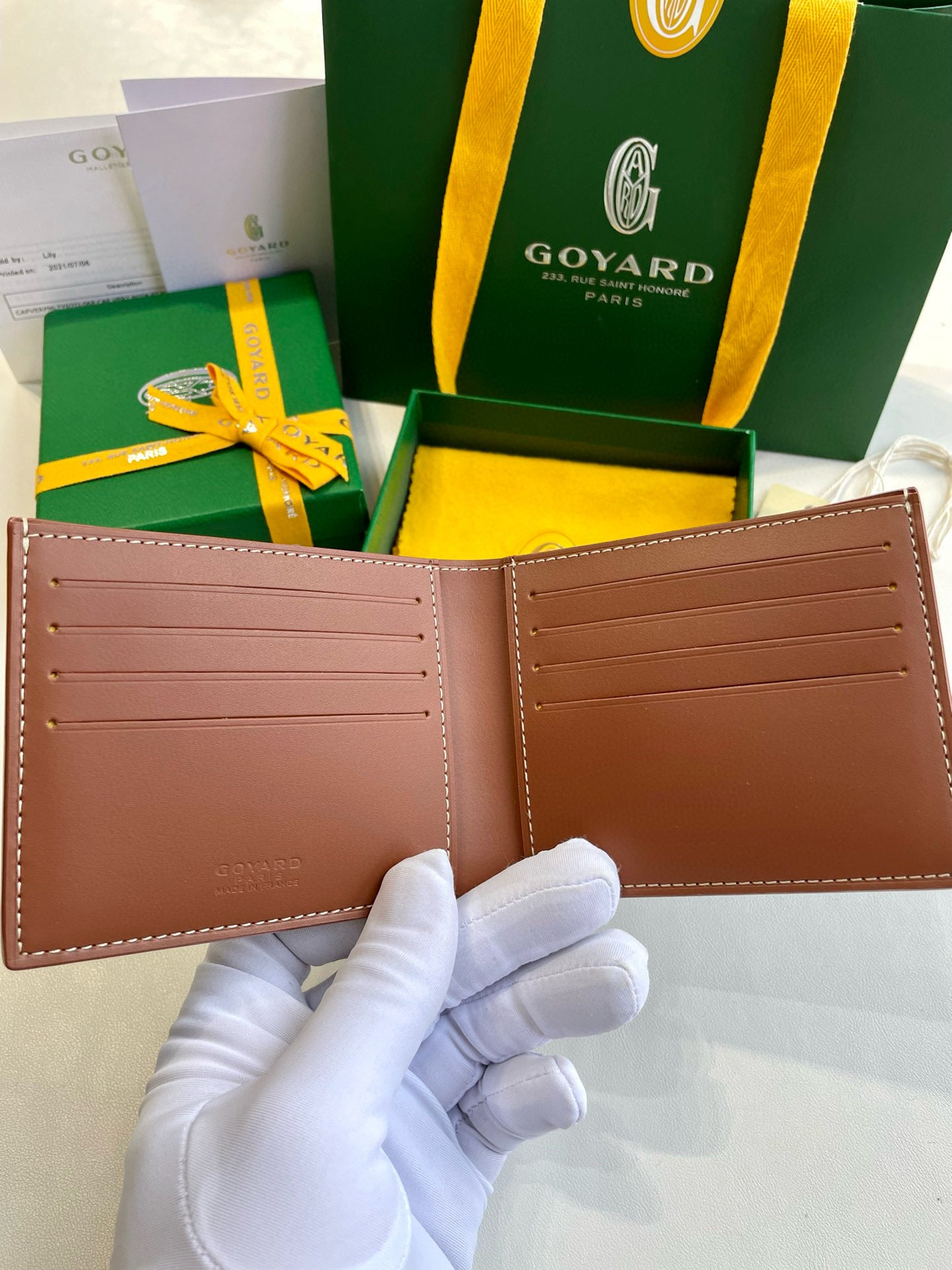 Goyard Victoire Wallet