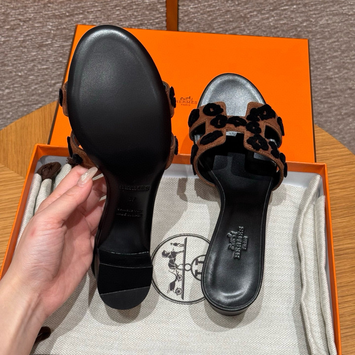 Hermes Heel Sandals