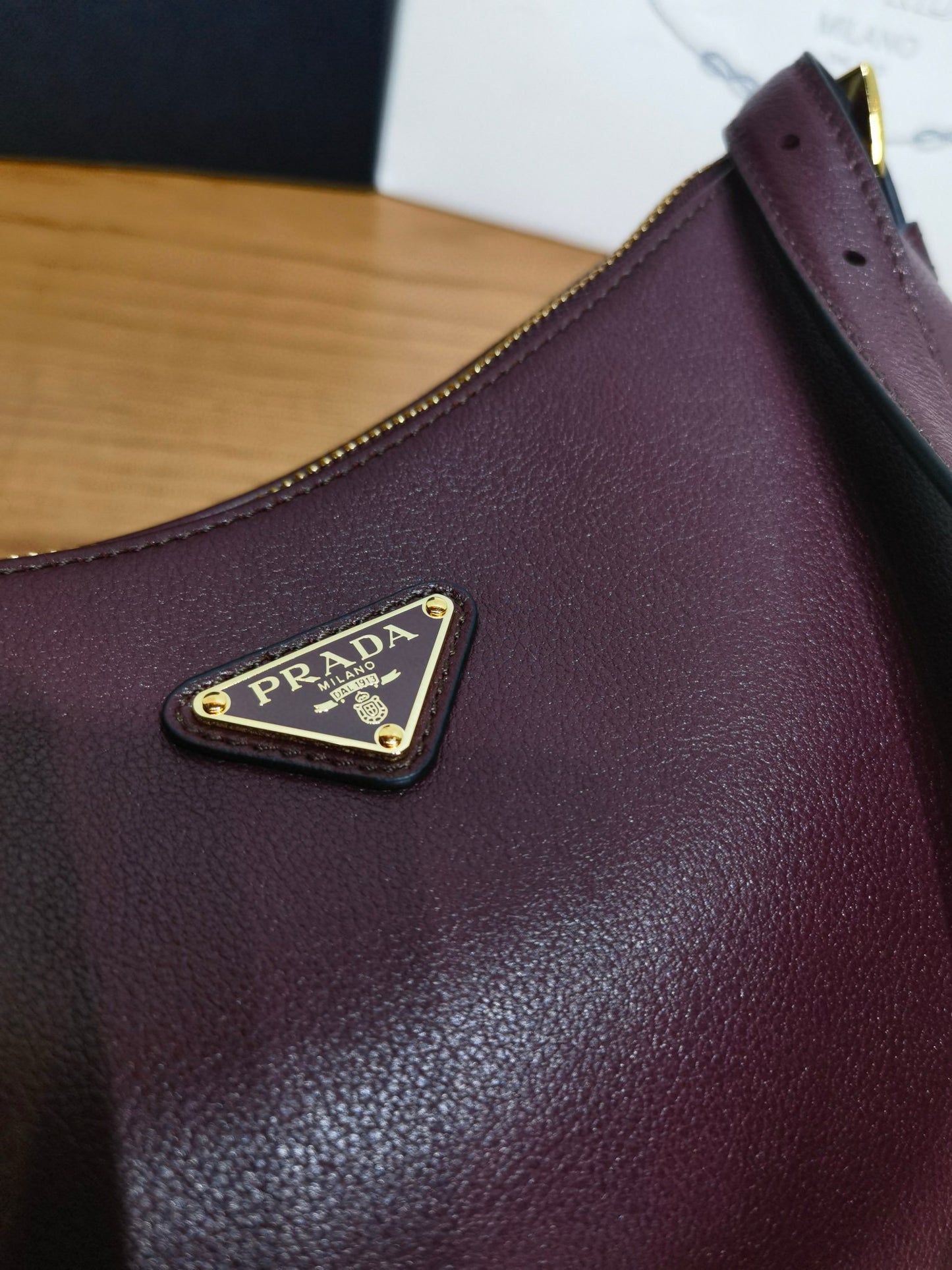 Prada Aimee Handbag 31x18x10cm