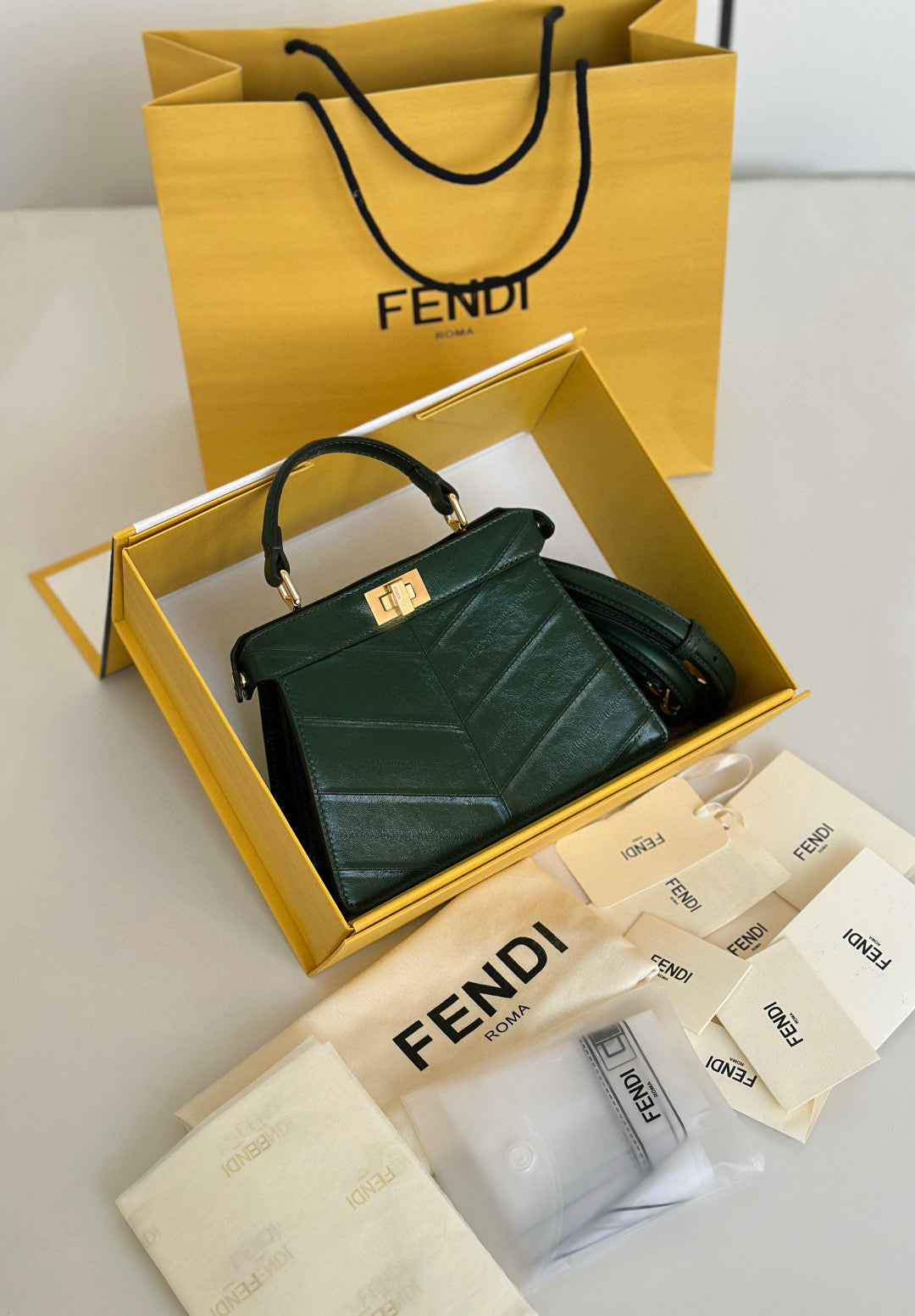 Fendi Peekaboo ISeeU Petite Bag
