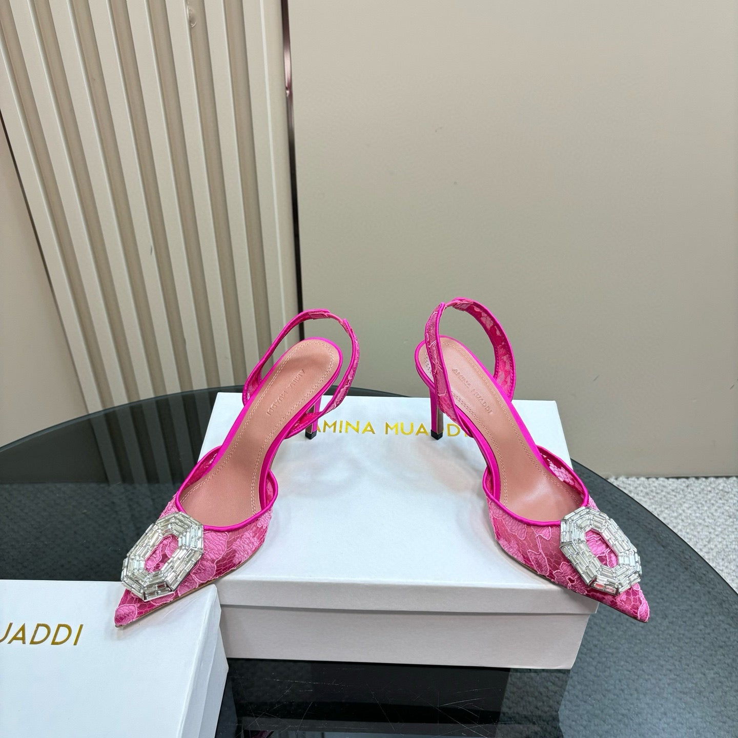 Amina Muaddi Heels