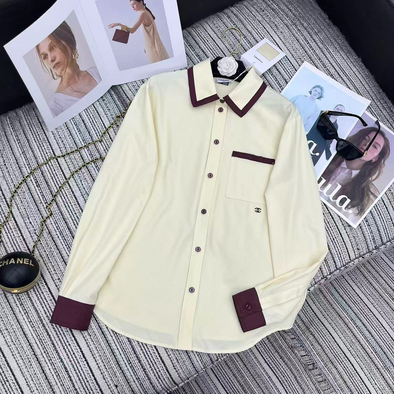 Chanel Long Sleeve Shirts