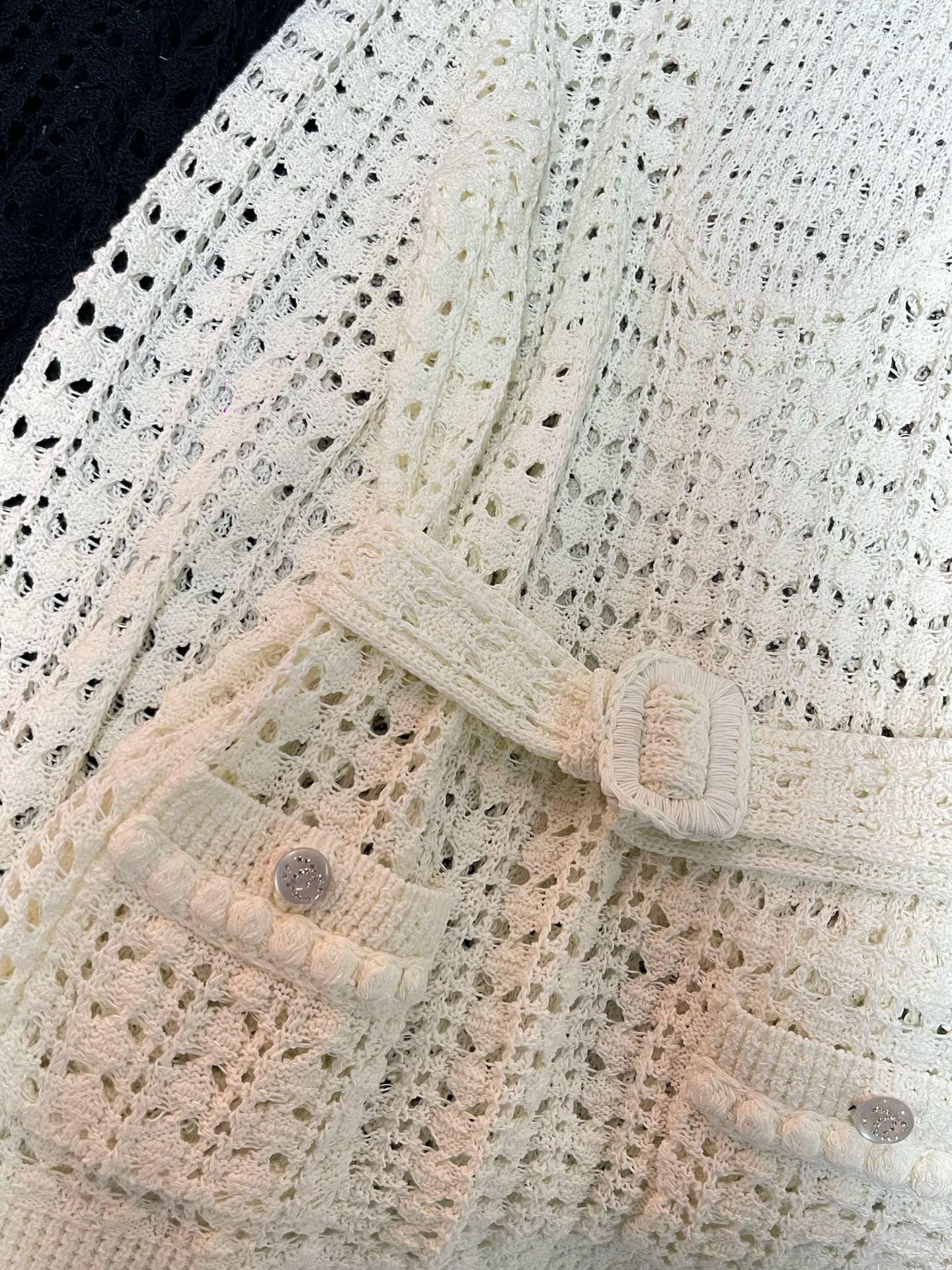 Chanel Crochet Knit Jacket