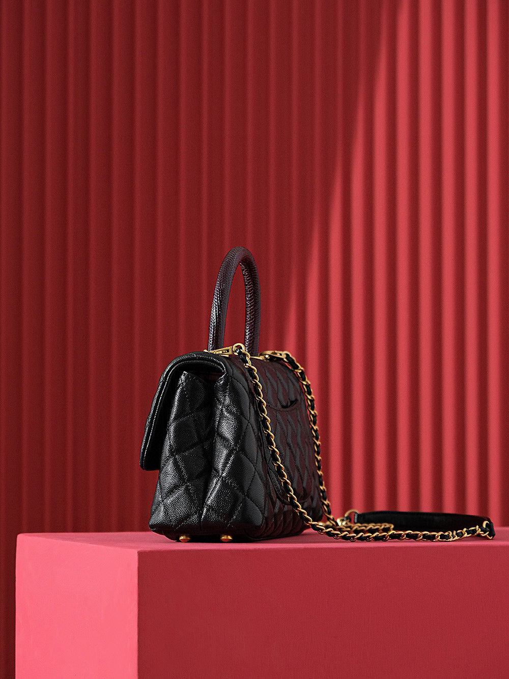 Chanel Coco Handle Bag (14x24x10cm)