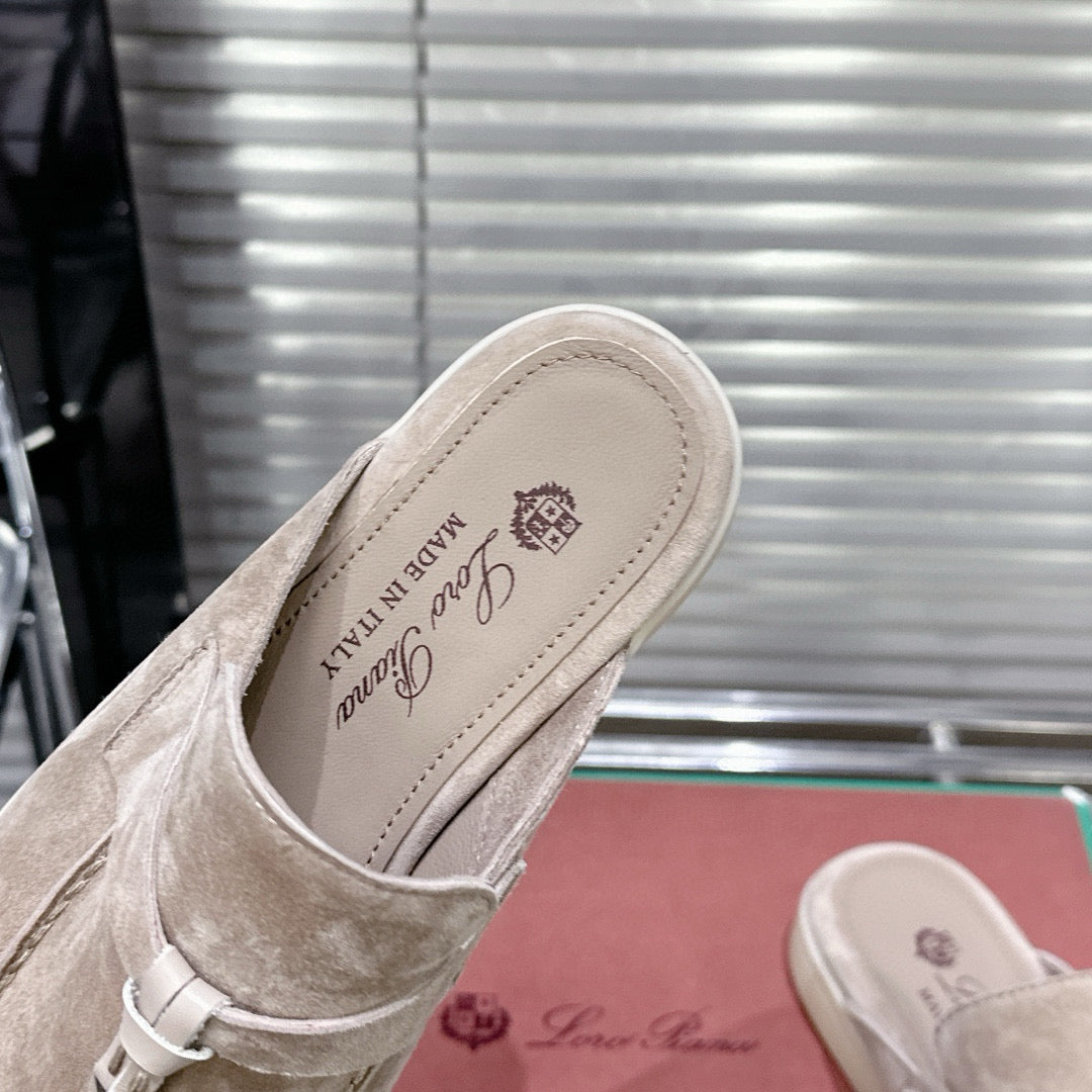 Loro Piana Sabot Loafers