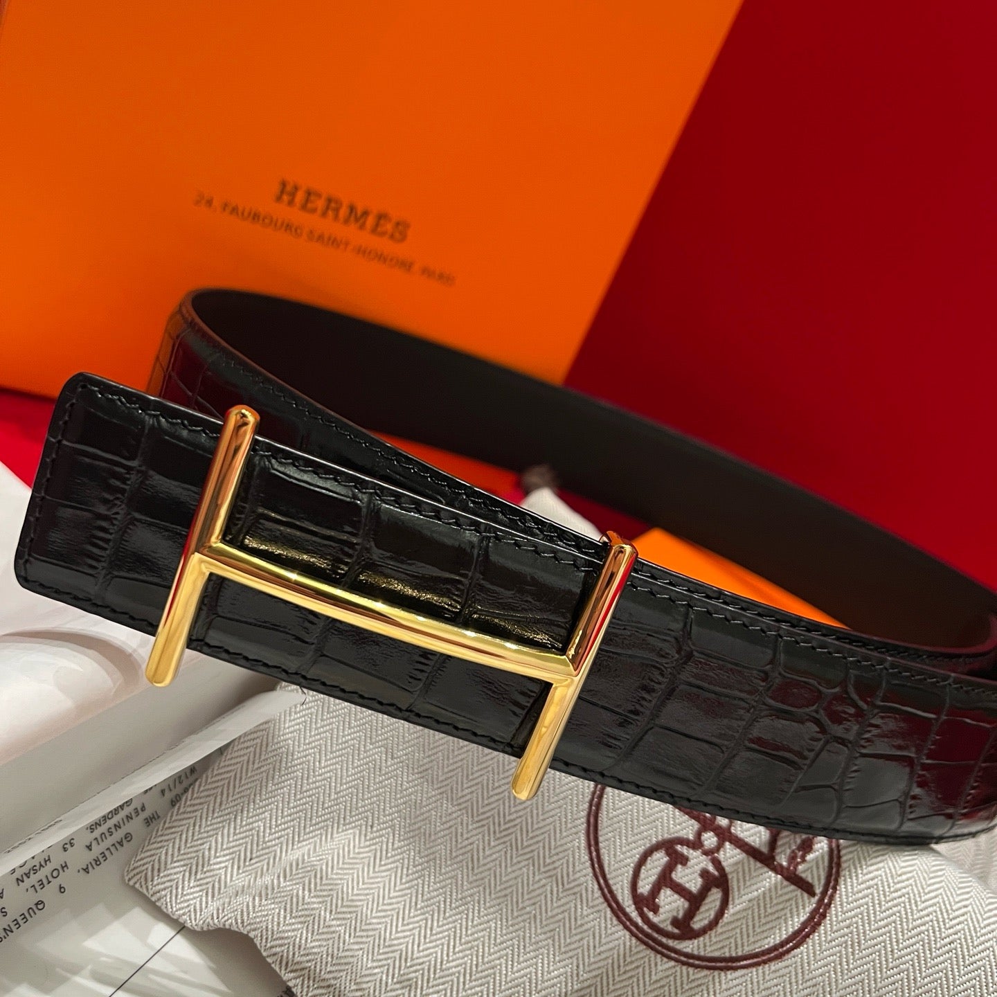 Hermes Belt