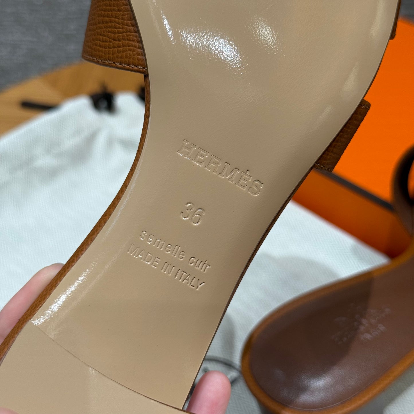 Hermes Heel Sandals