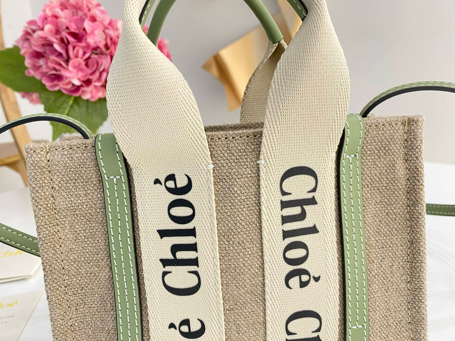 Chloe Woody Tote Bag