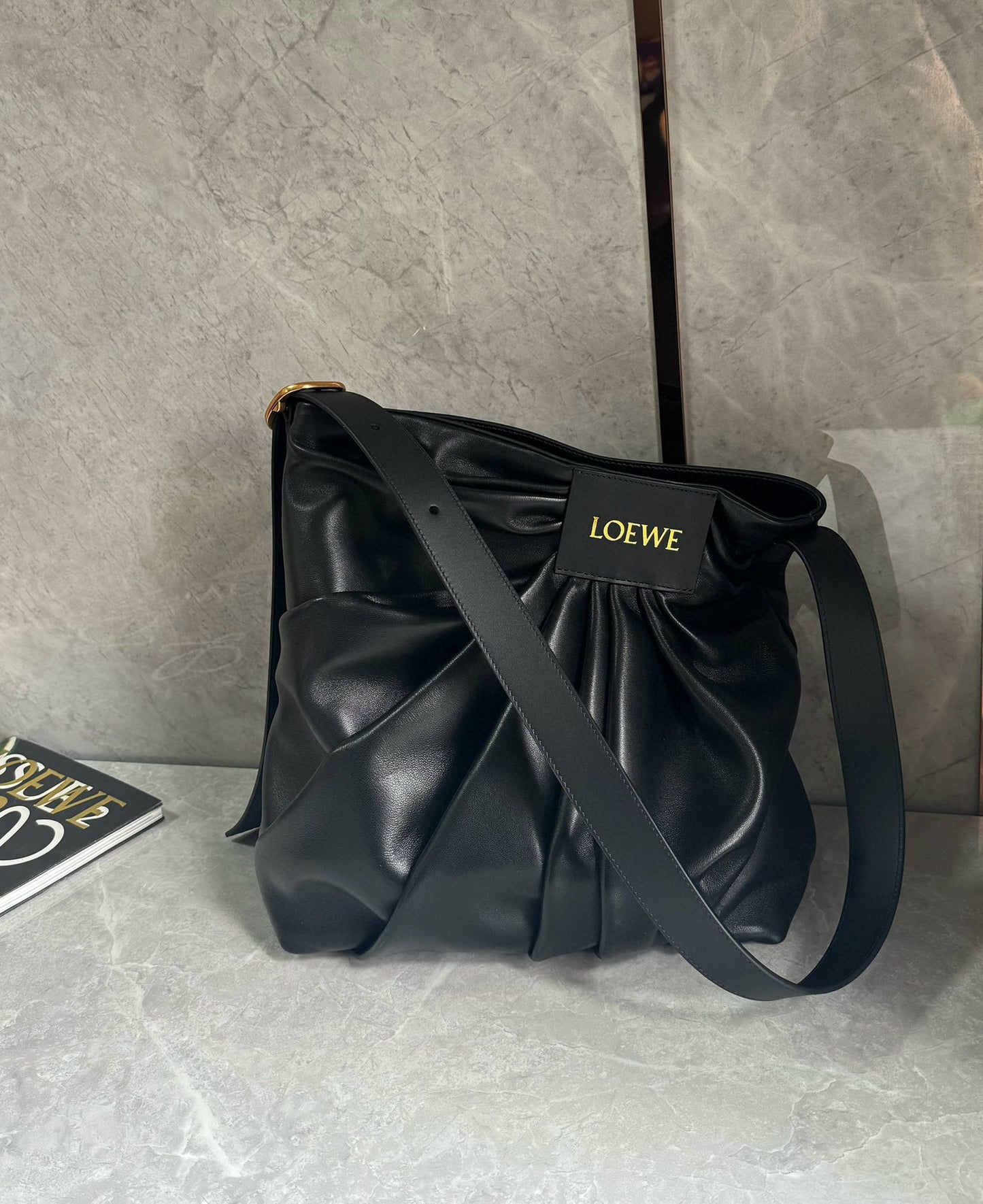 Loewe Draped Tote Bag(29x13x30cm)