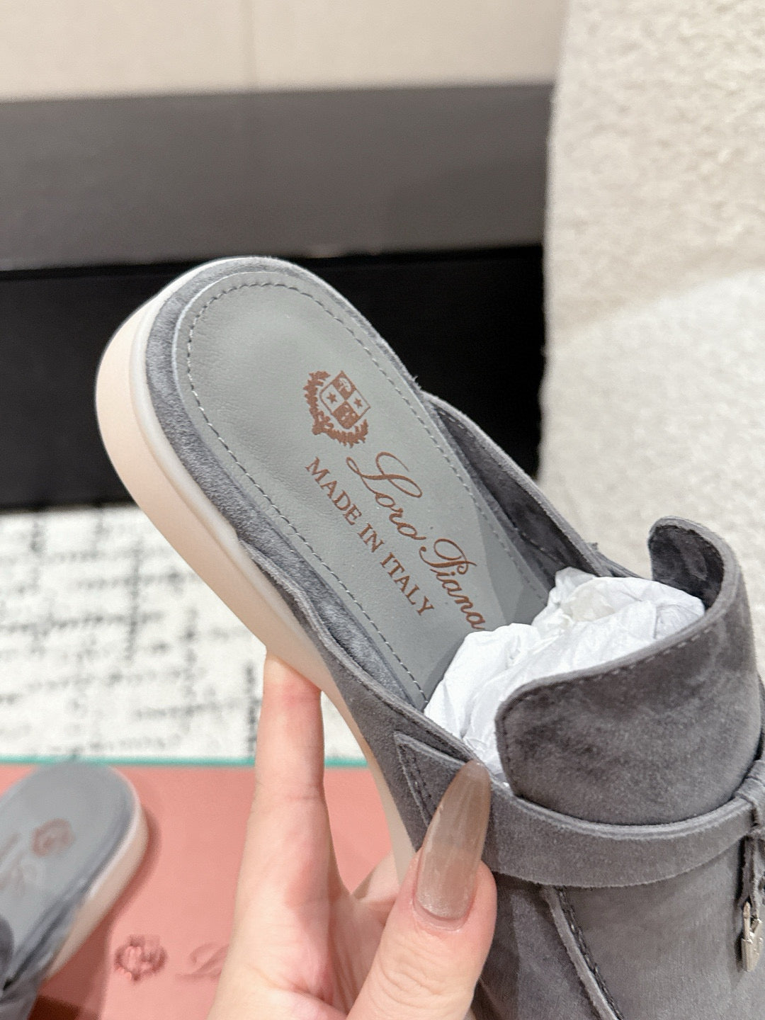 Loro Piana Sabot Loafers