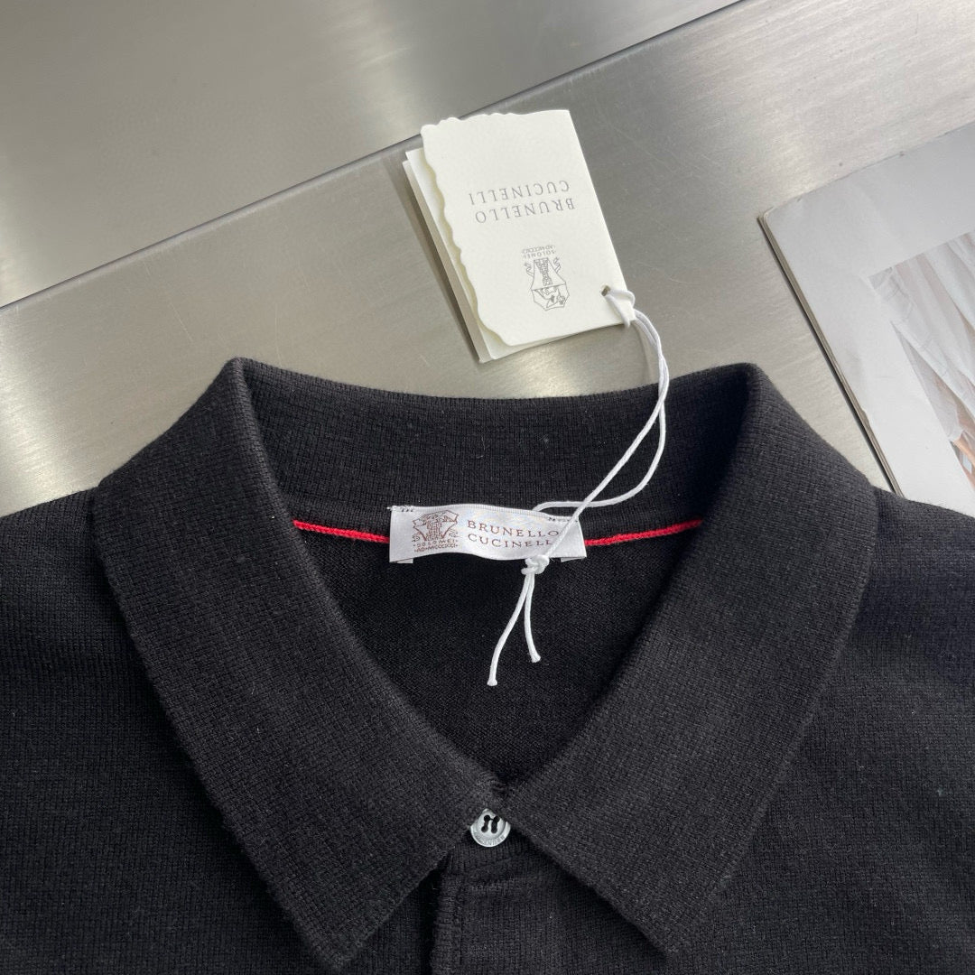 Brunello Cucinelli Long Sleeve Polo