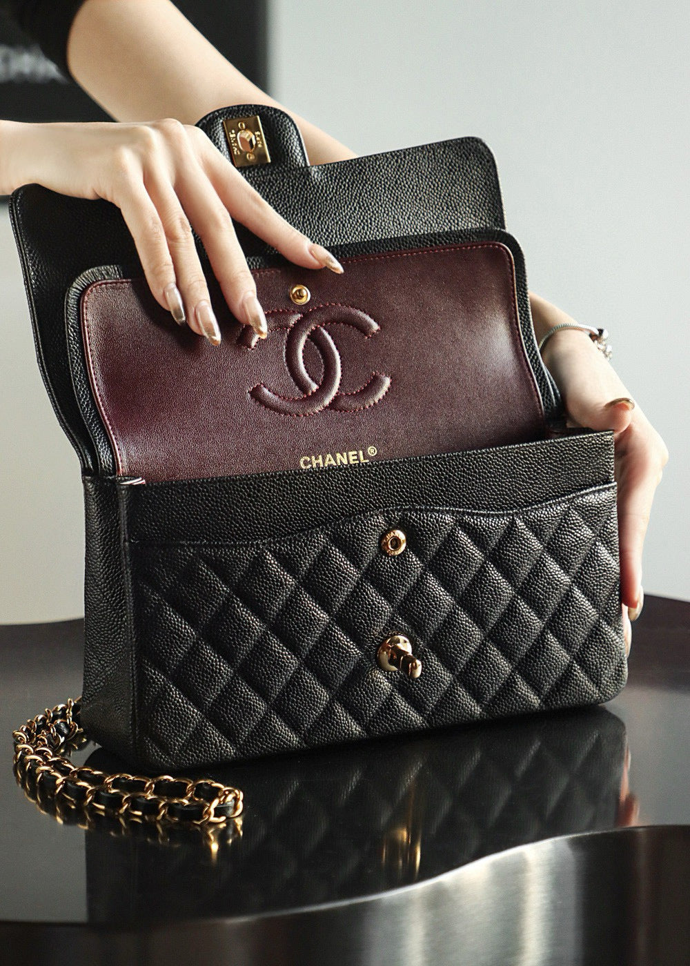 Chanel CF Bag (15.5x25.5x6.5cm)