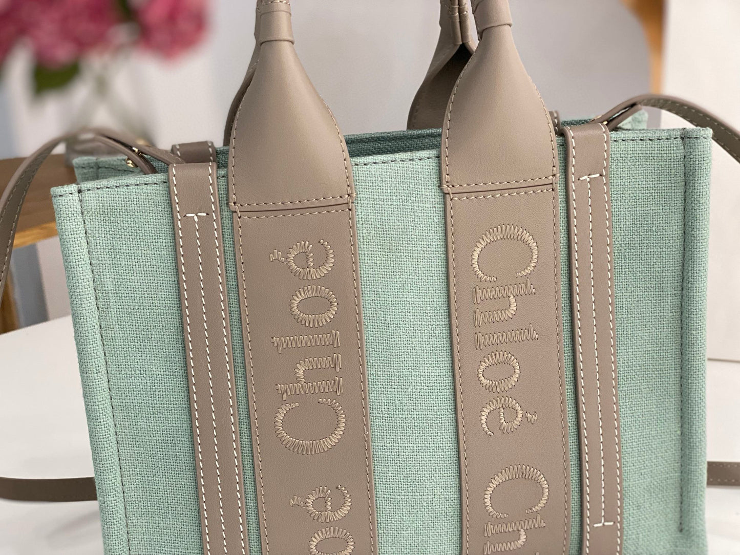 Chloe Woody Tote Bag