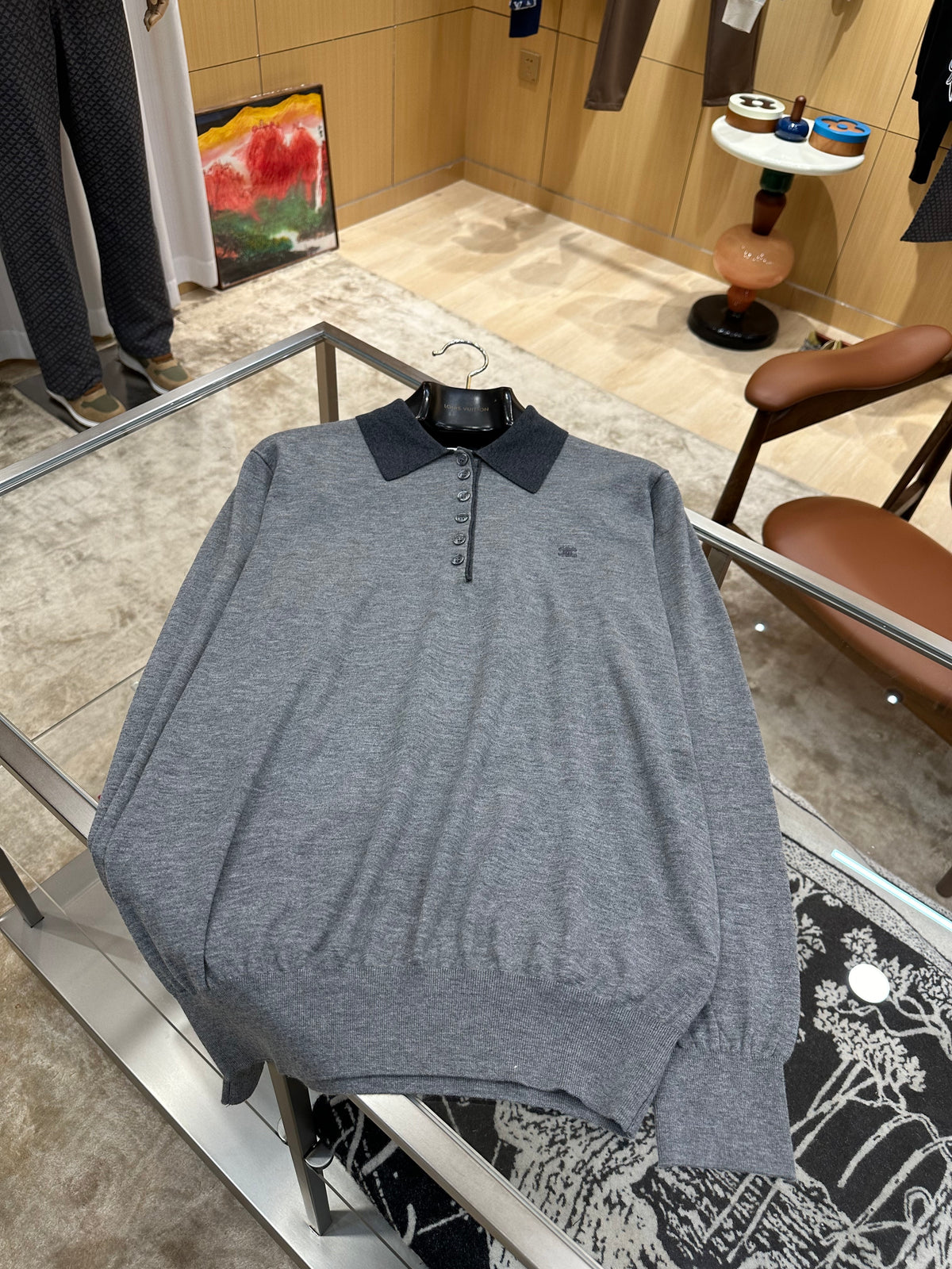 Celine Long Sleeve Polo