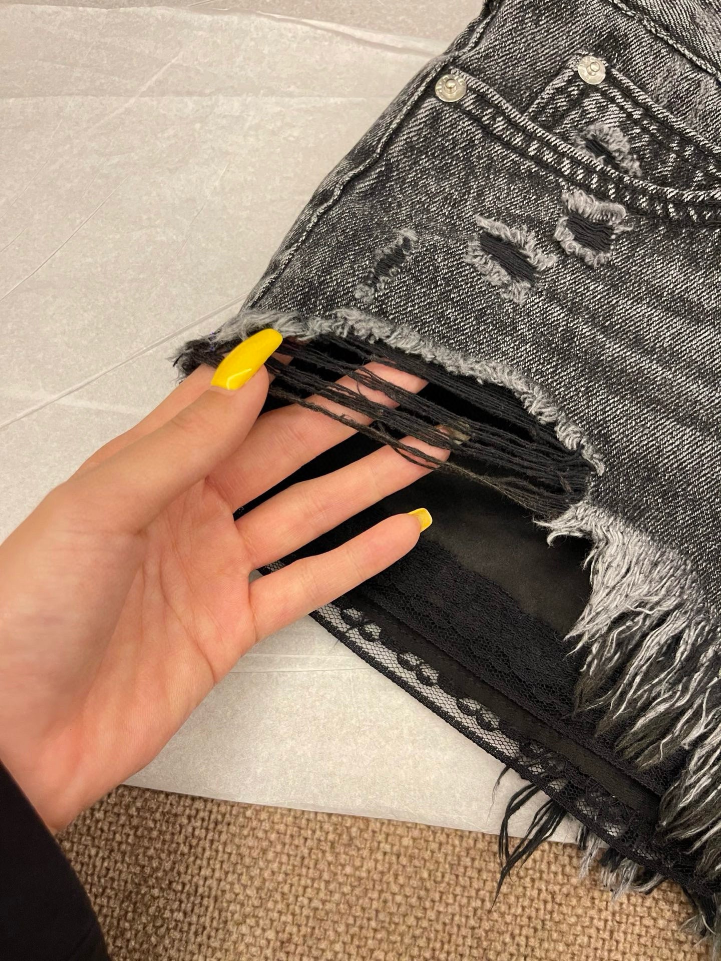 Alexander Wang Denim Shorts