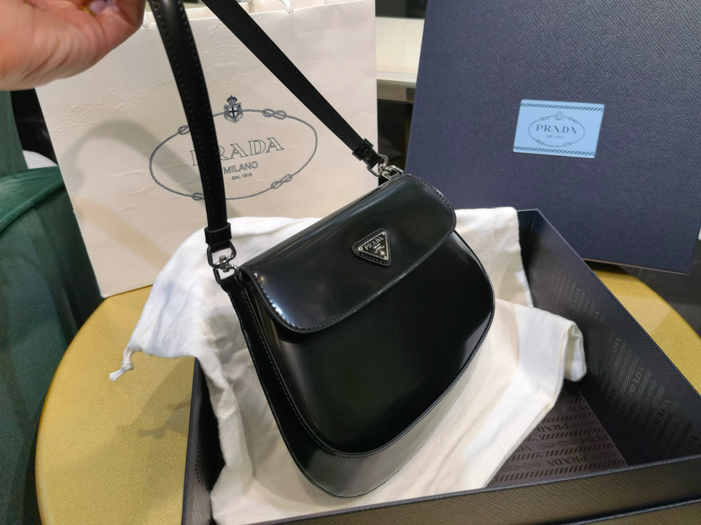 Prada Cleo Shoulder Bag