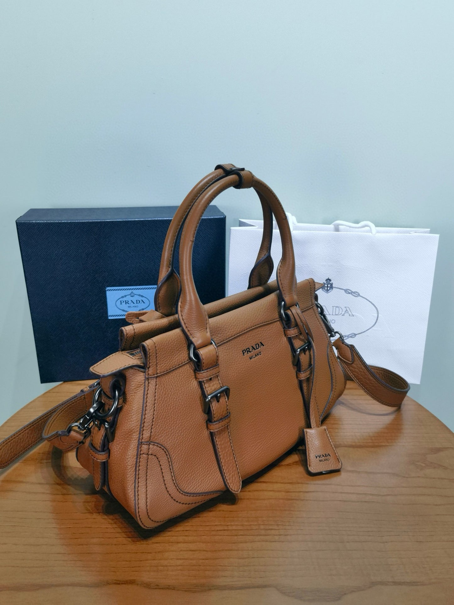 PD Bonnie Leather Tote Bag 35x22x11cm