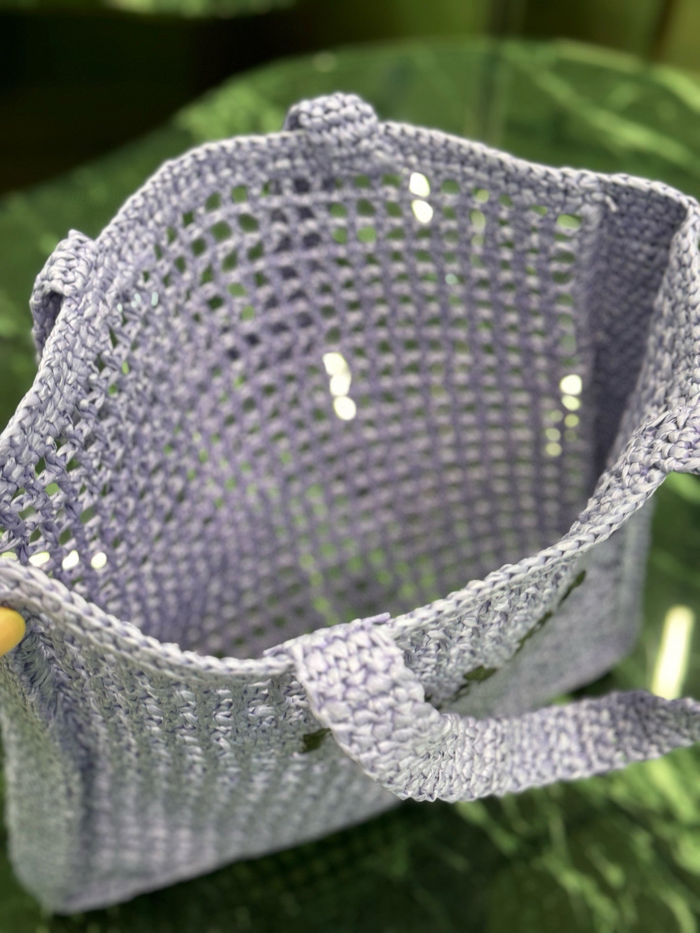 Prada Raffia Tote Bag