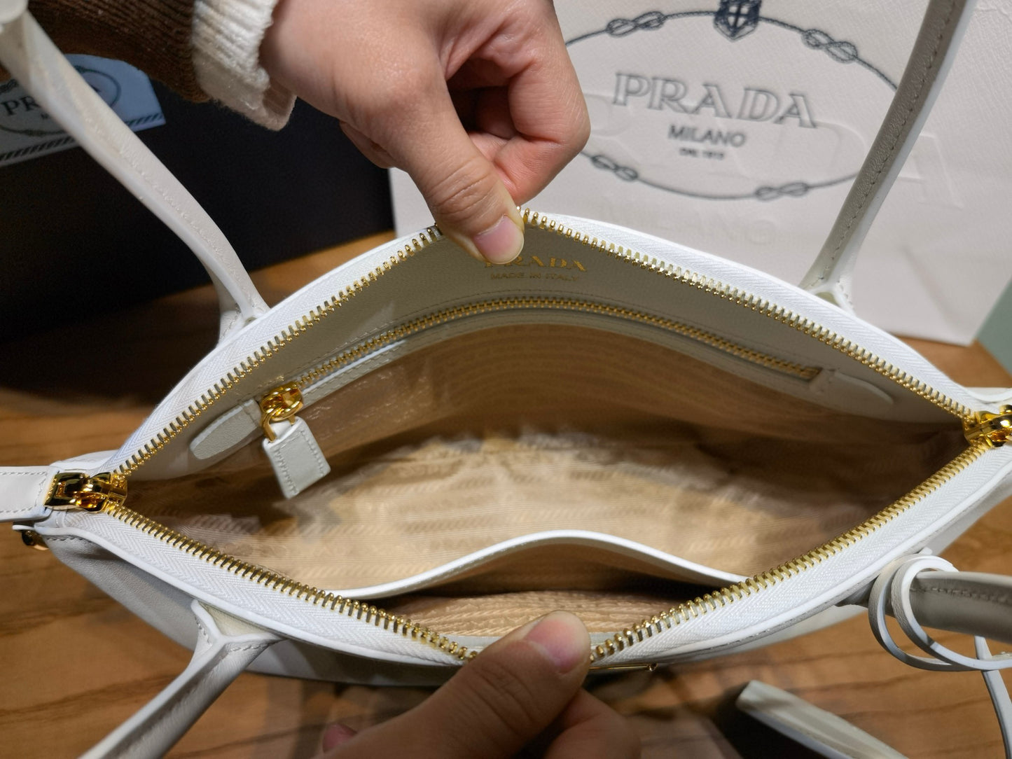 Prada Handle Bag