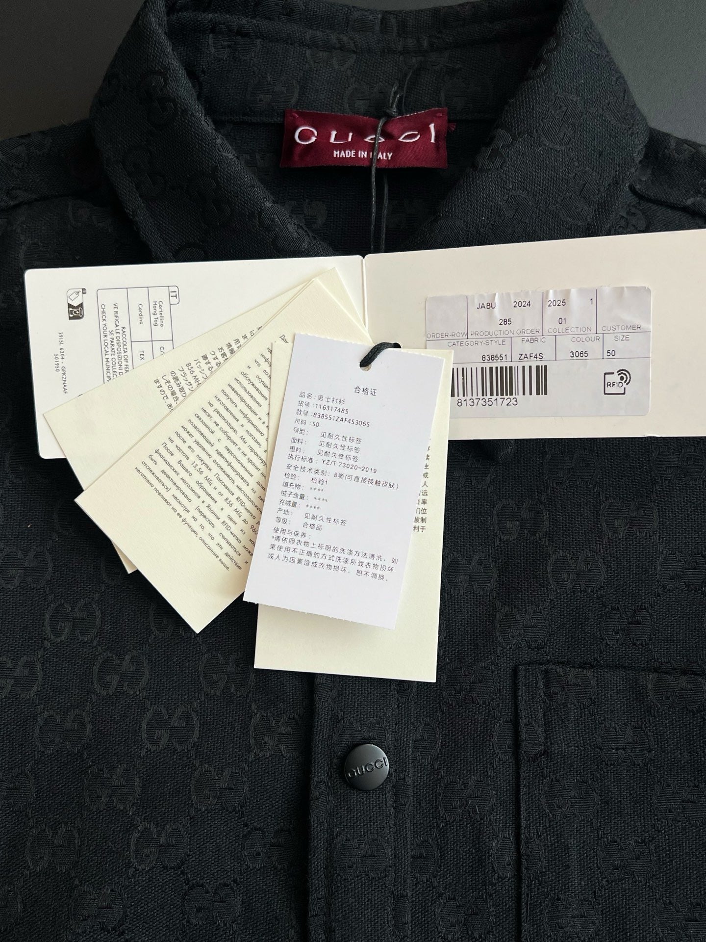 Gucci Long Sleeve Shirt