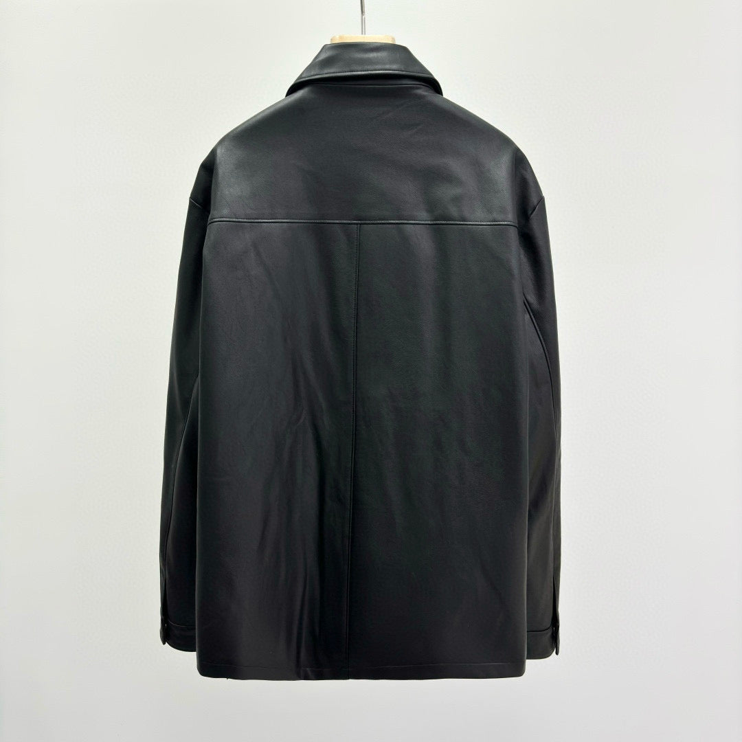 Prada Leather Shirt