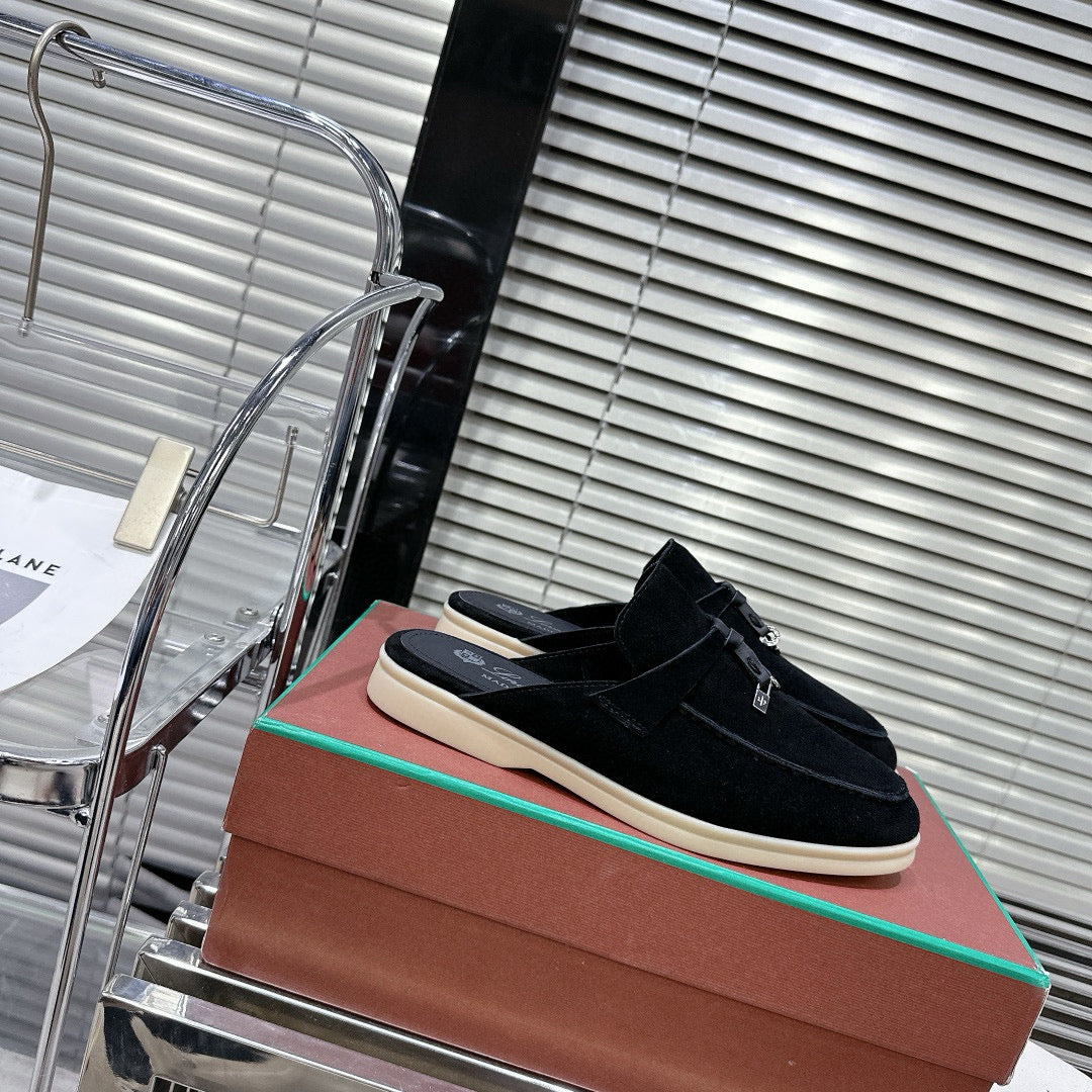 Loro Piana Sabot Loafers