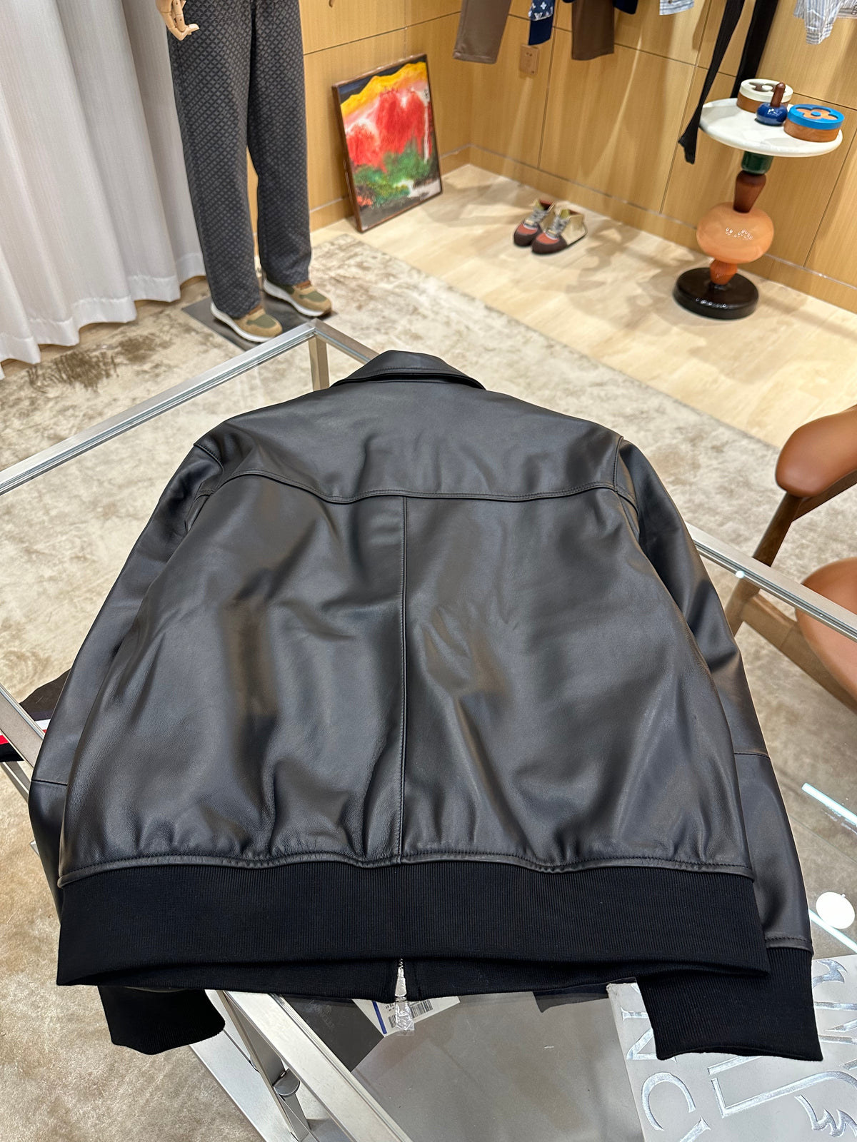 Hermes Leather Jacket