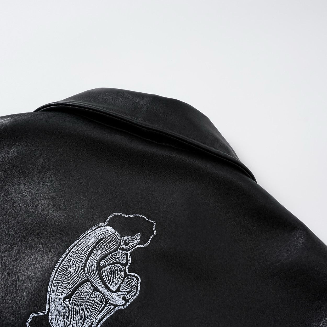 Enfants Riches Déprimés Zip-Up Leather Jacket