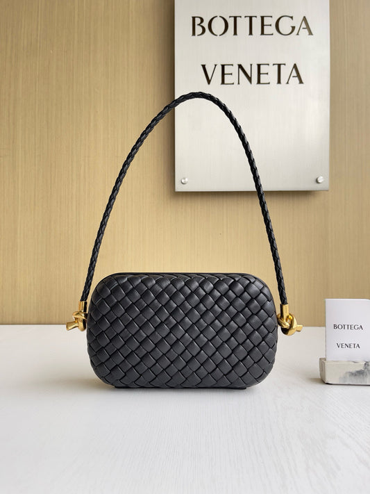 BV Knot Foulard Intrecciato Shoulder Bag