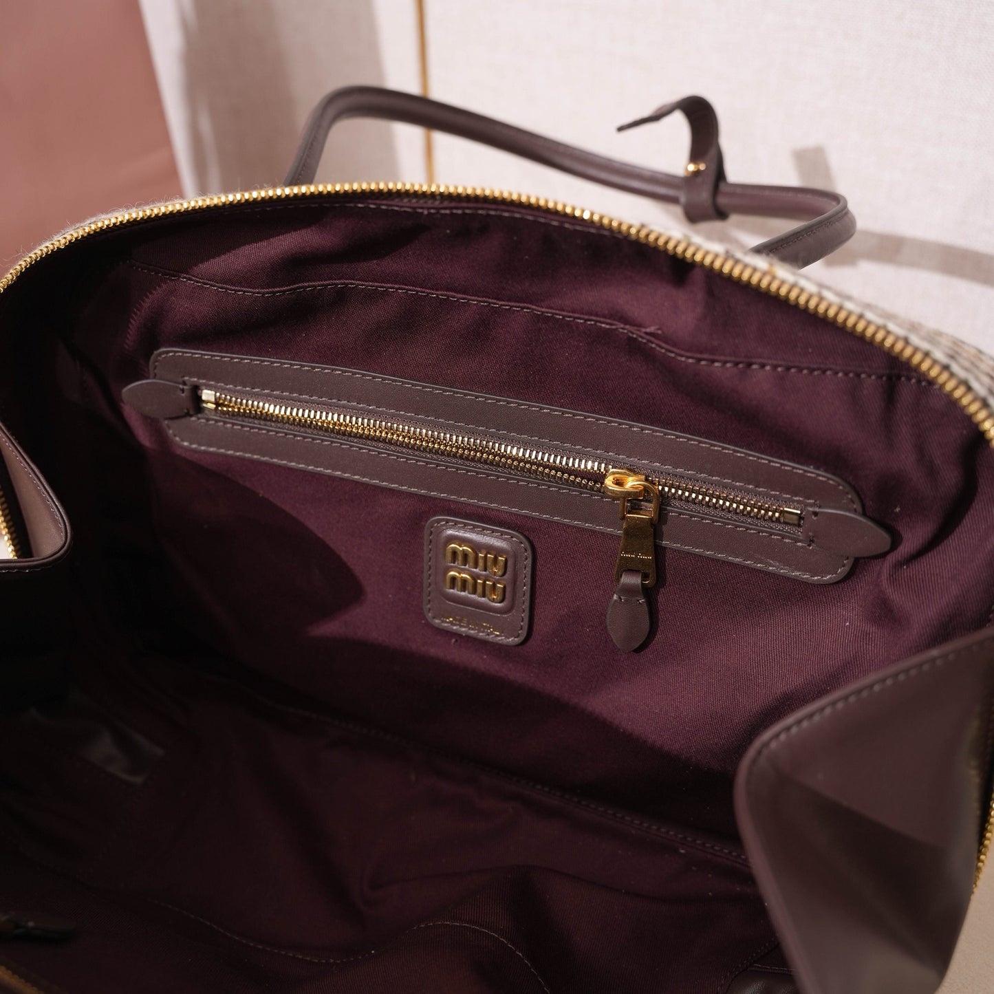 Miu Miu Briefcase 34x23x12cm