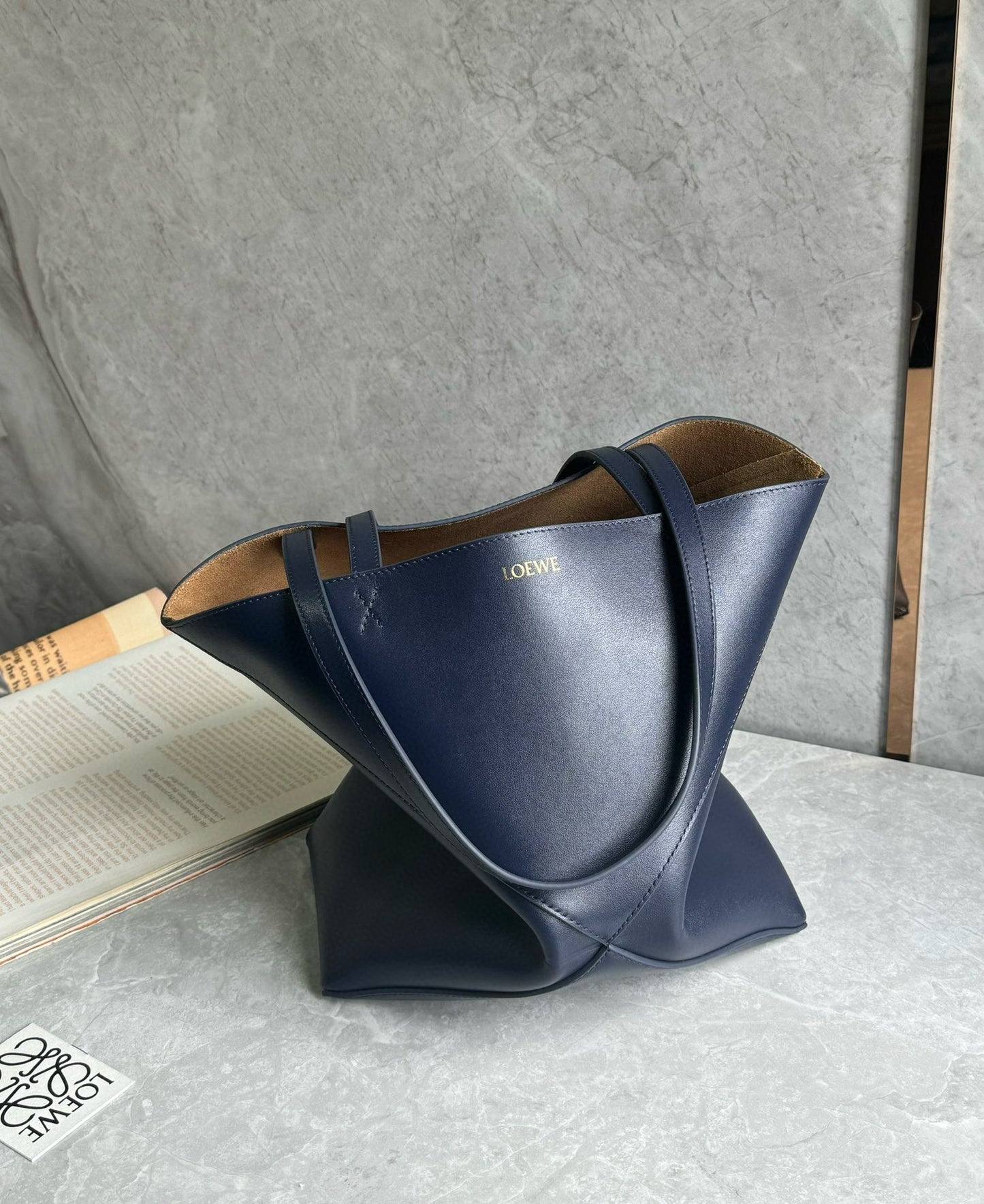 Loewe Puzzle Fold Tote Bag(25.5x14.5x31.5cm)