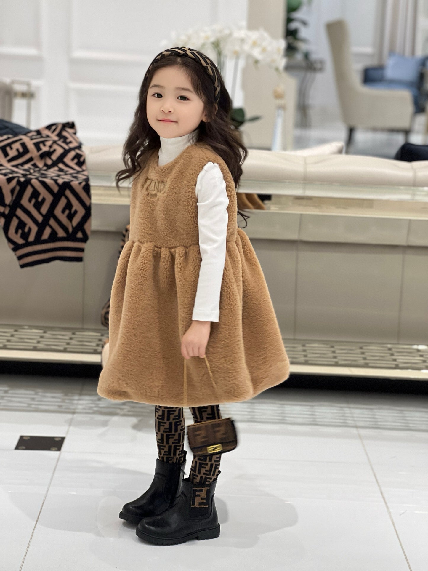 Fendi Skirtdress Set