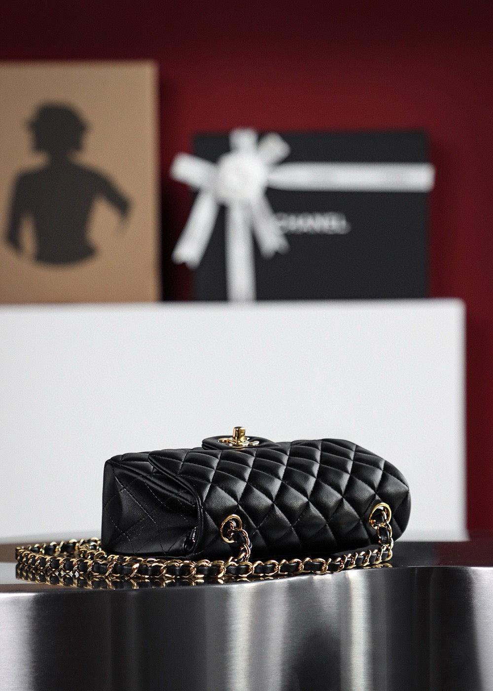 Chanel CF Mini Bag (12x20x6cm)