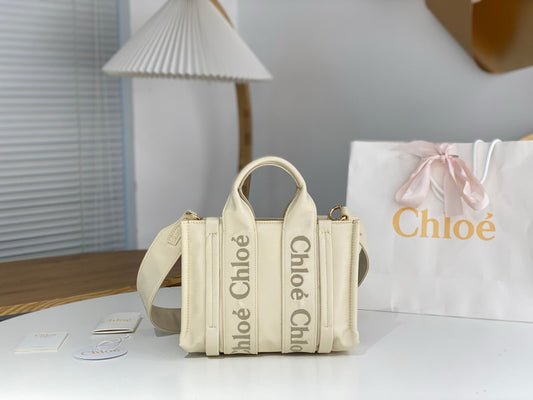 Chloe Woody Tote Bag