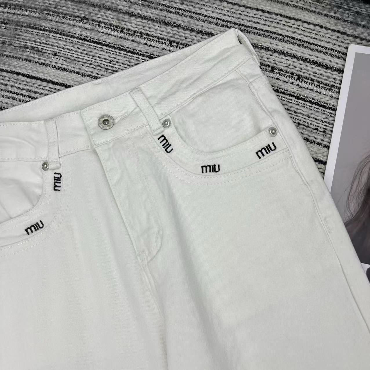 Miu Miu Long Jeans