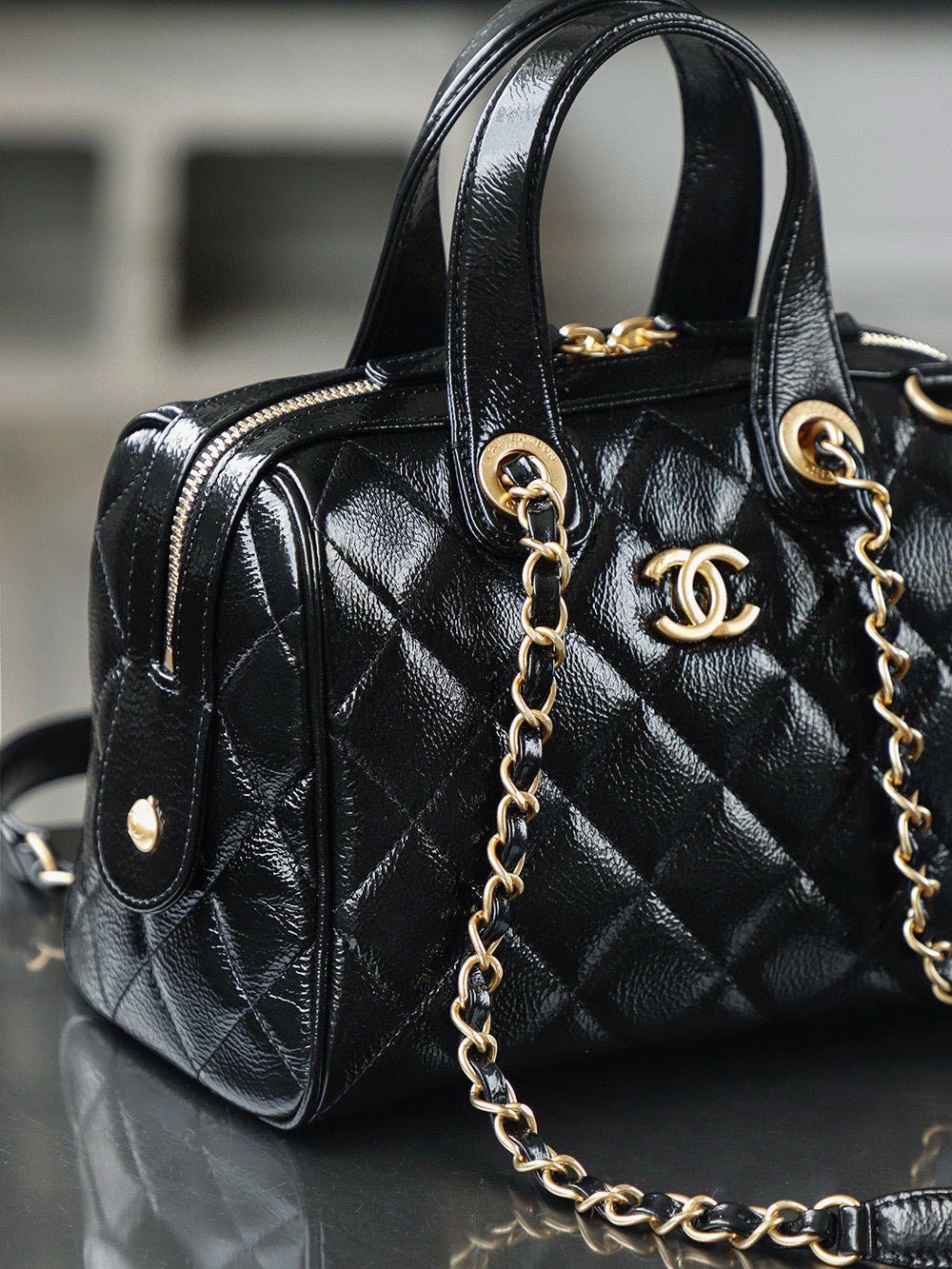 Chanel 25A Bowling Bag (small)