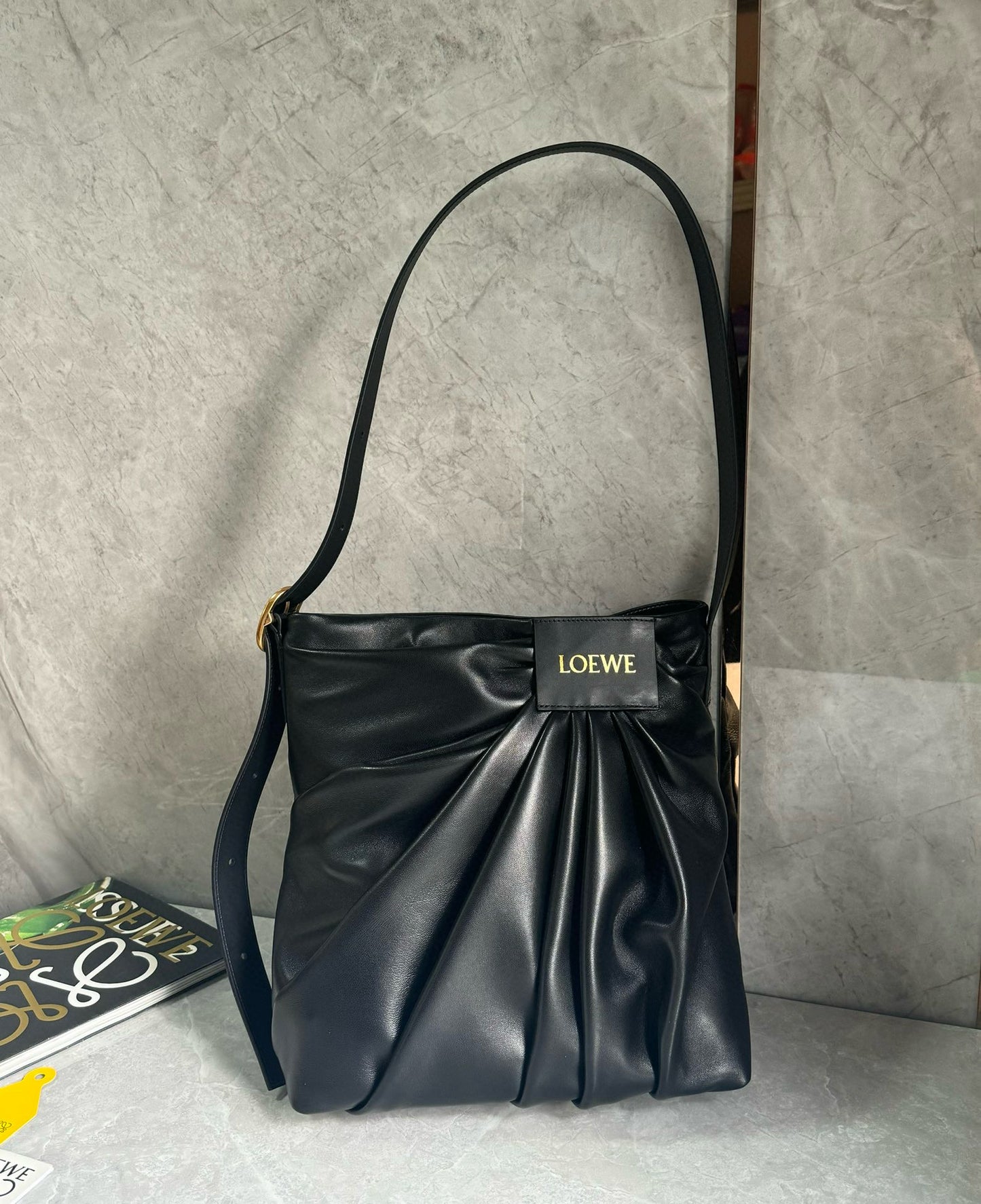 Loewe Draped Tote Bag(29x13x30cm)
