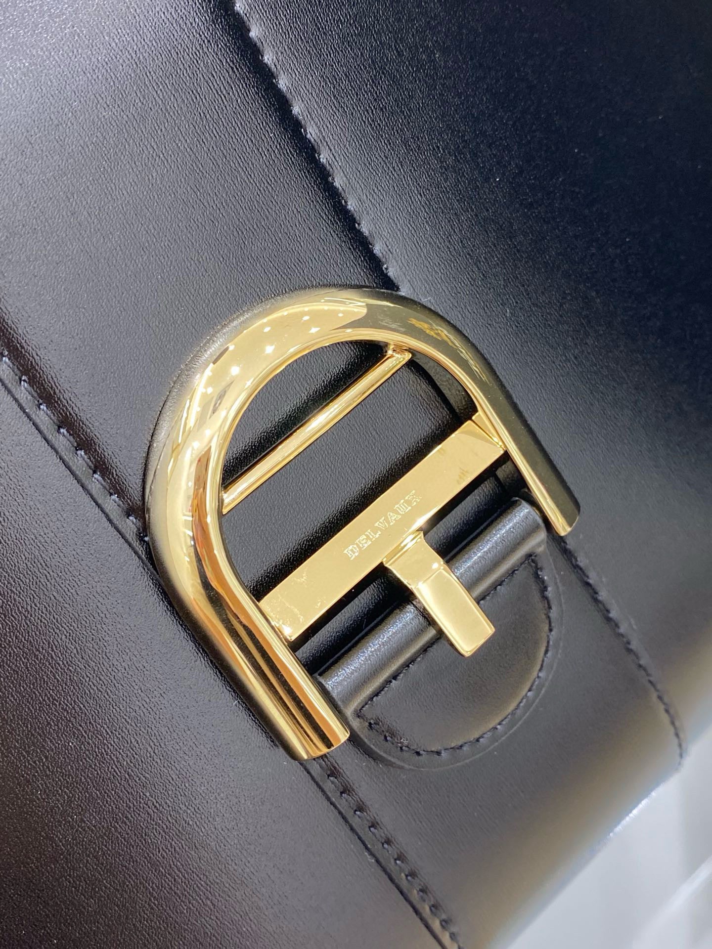 Delvaux Brillant Mini Box Top Handbag