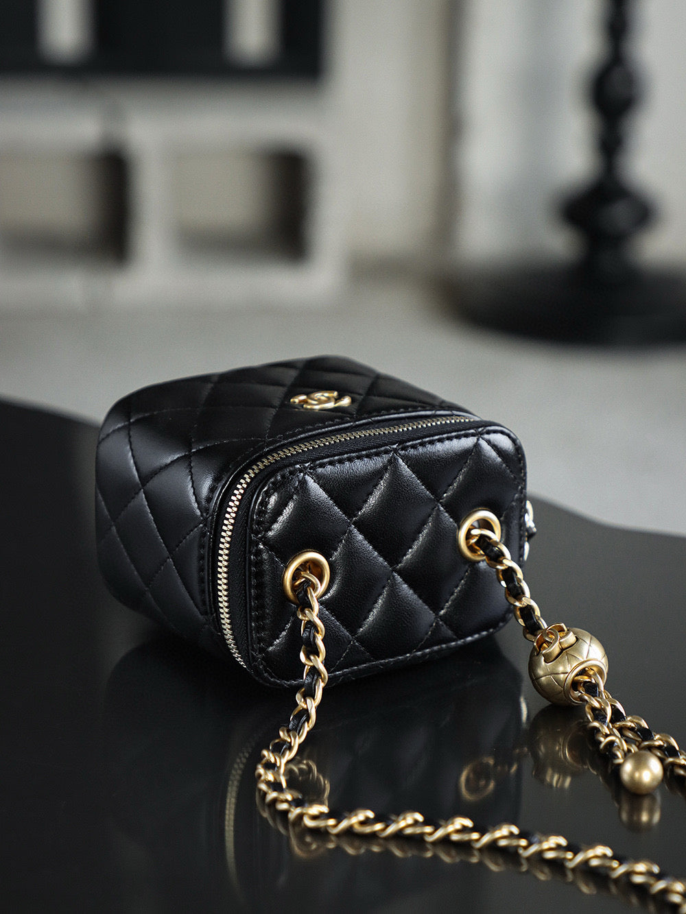 Chanel Lipstick Case (8.5x11x7cm)