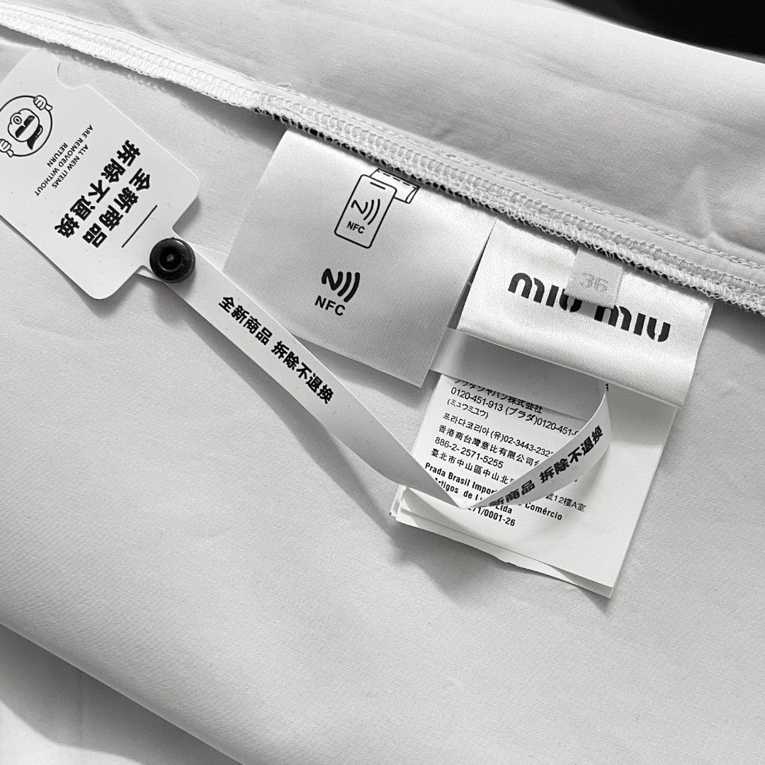 Miu Miu Long Sleeve Shirt