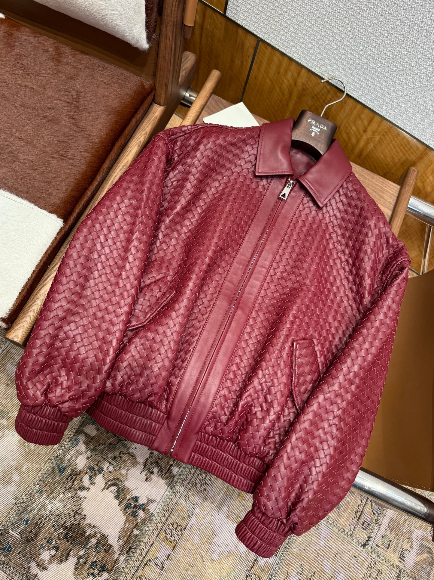 Bottega Veneta Leather Jacket