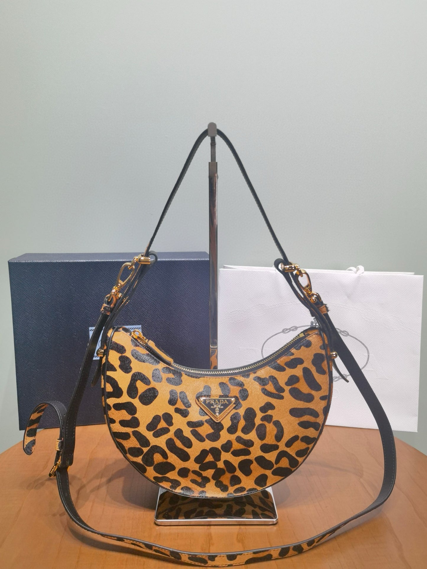 Prada Arque Moon Bag