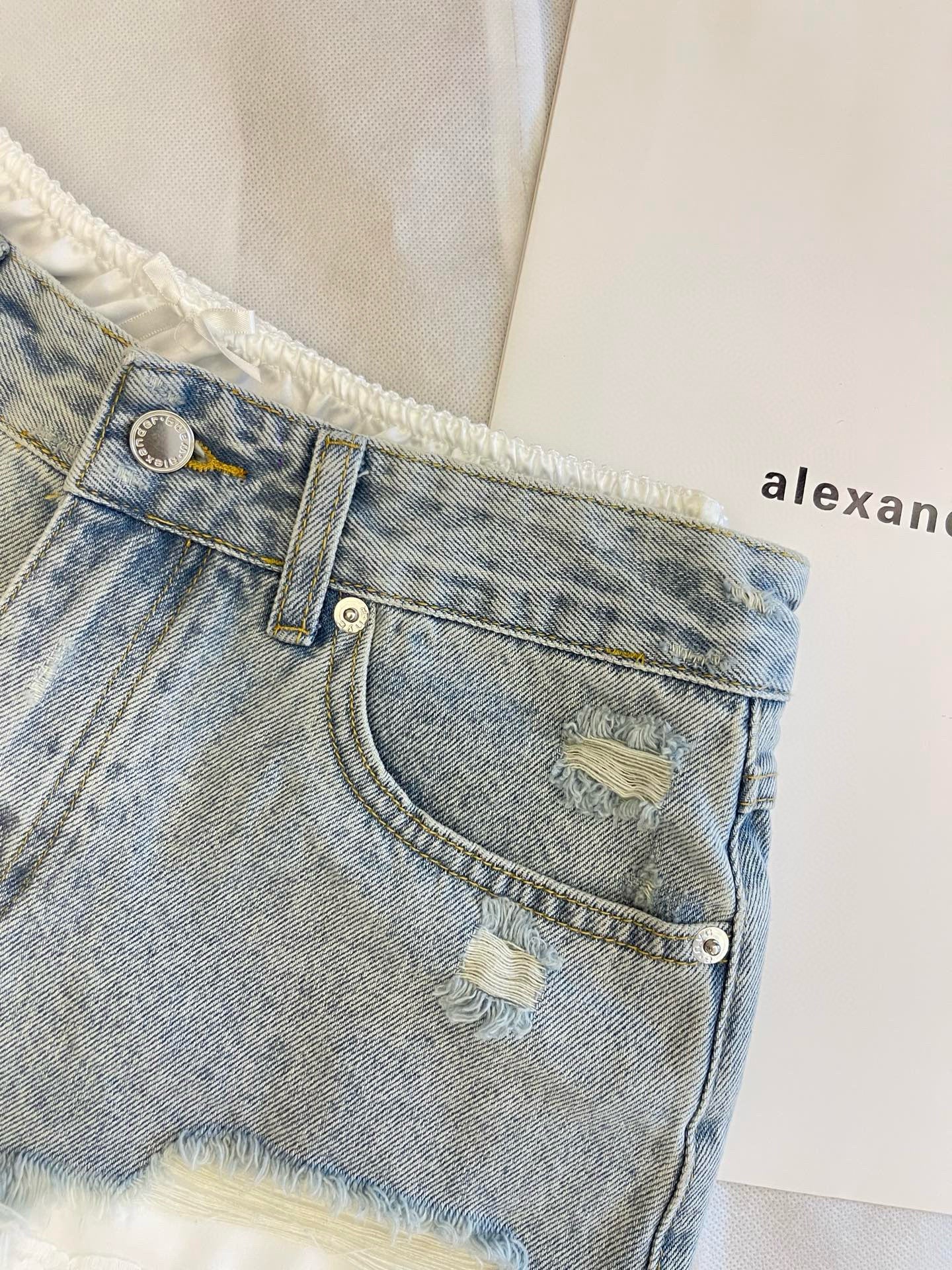 Alexander Wang Denim Shorts