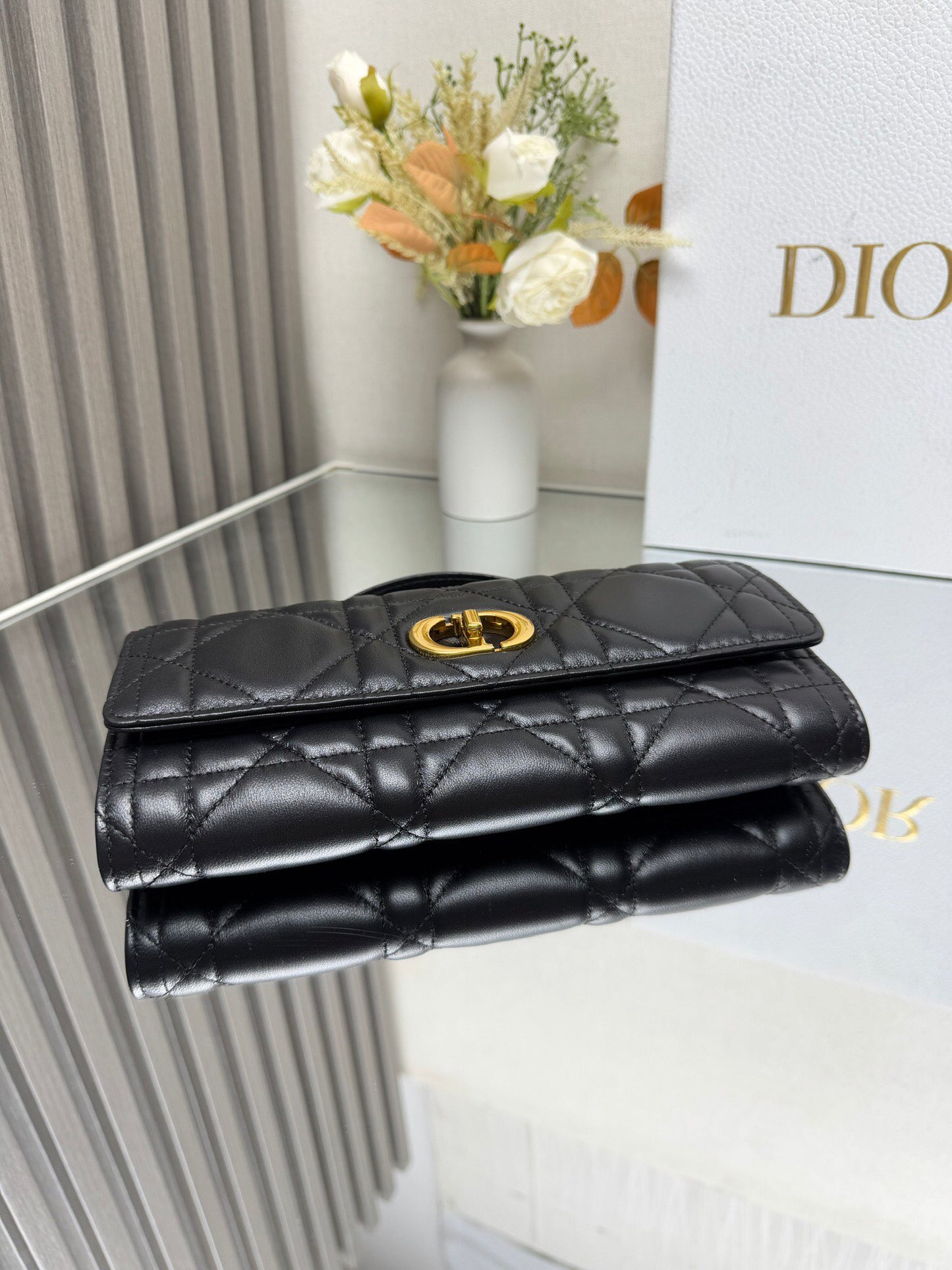 Dior Top Handle Wallet