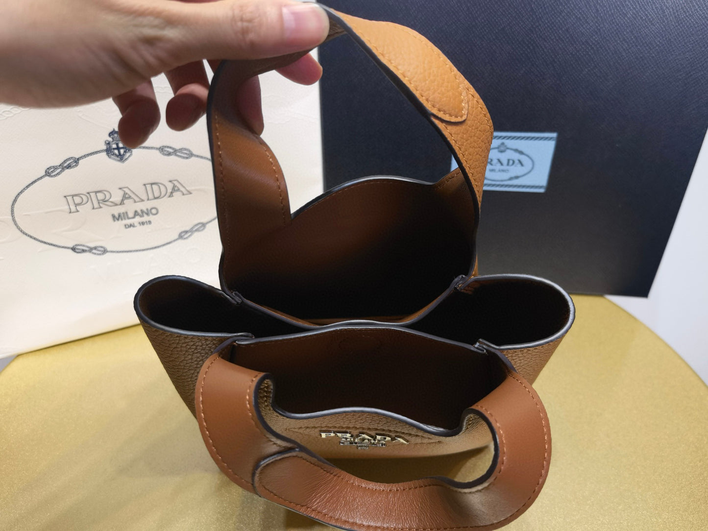 Prada Tote Basket Mini