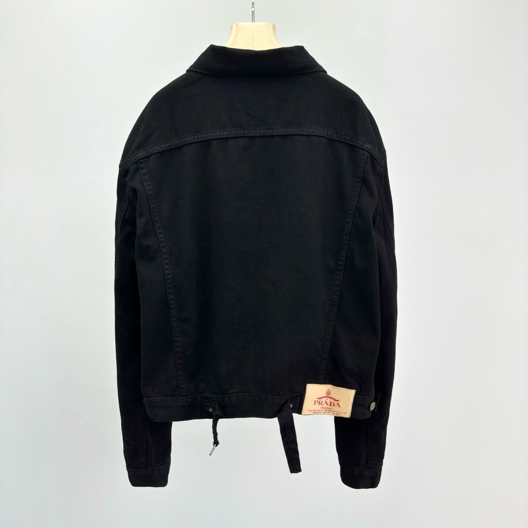 Prada Denim Blouson Jacket