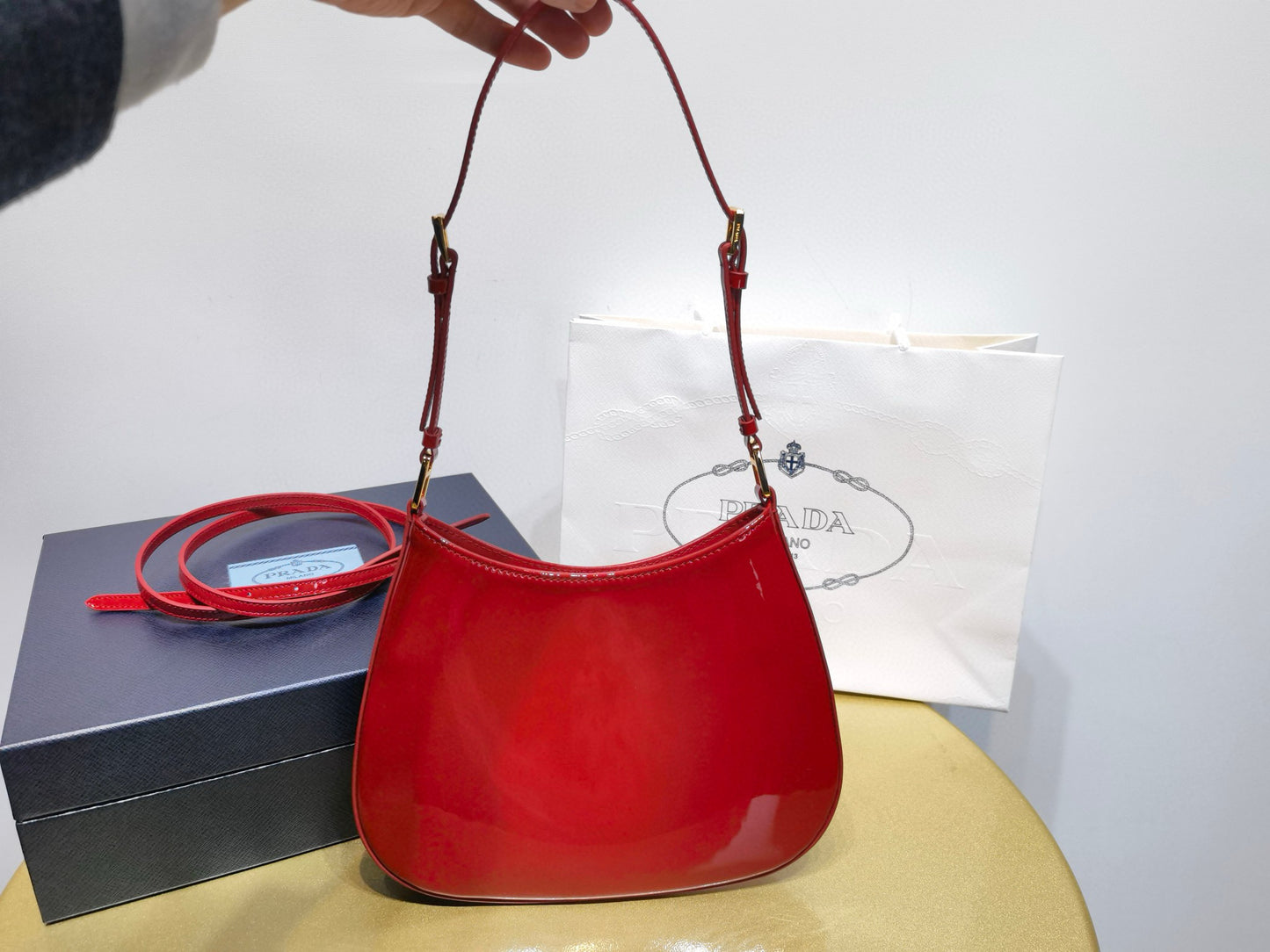 Prada Cleo Shoulder Bag