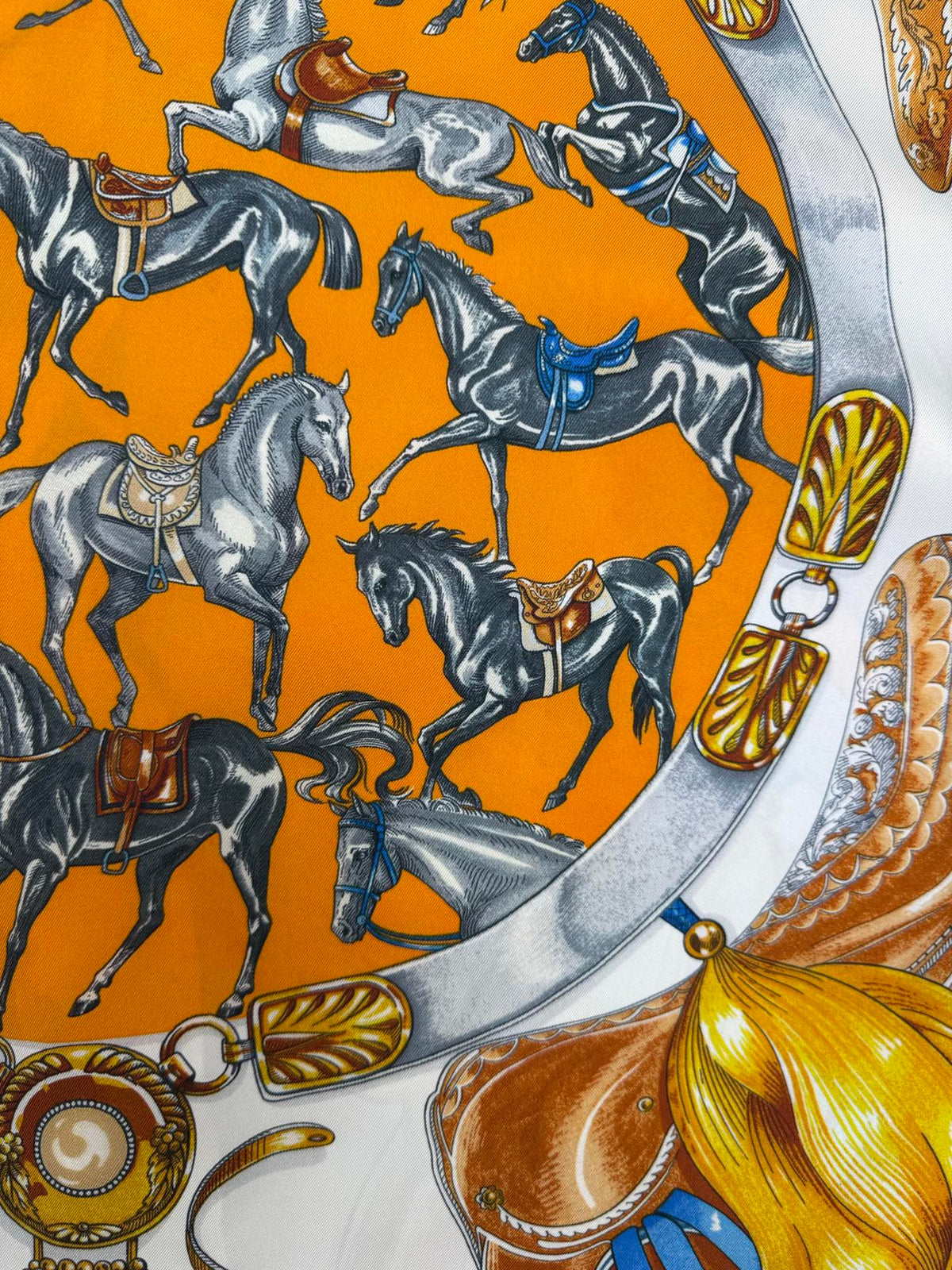 Hermes Long Sleeve Silk Shirt