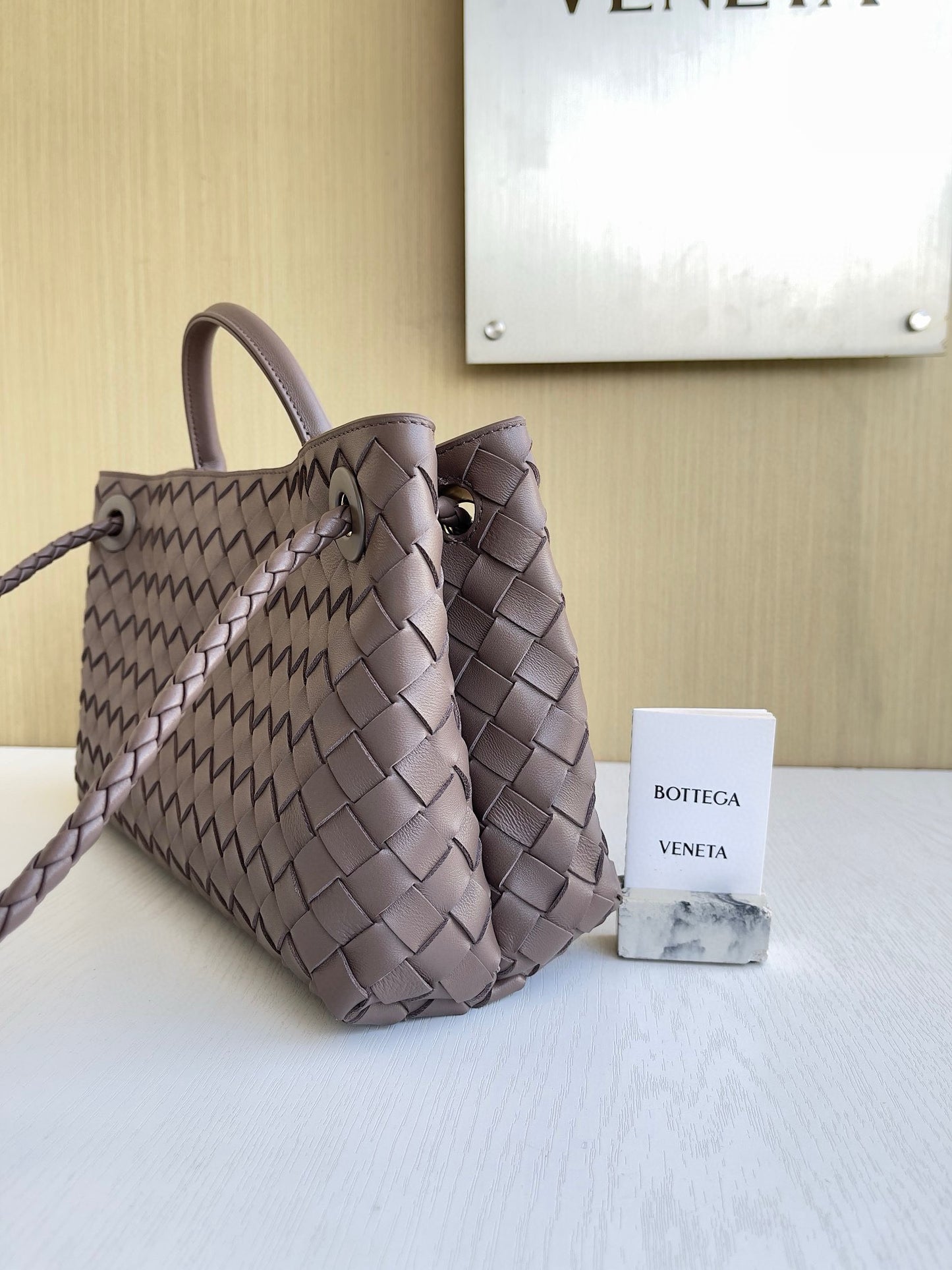 BV Andiamo Top-Handle Bag