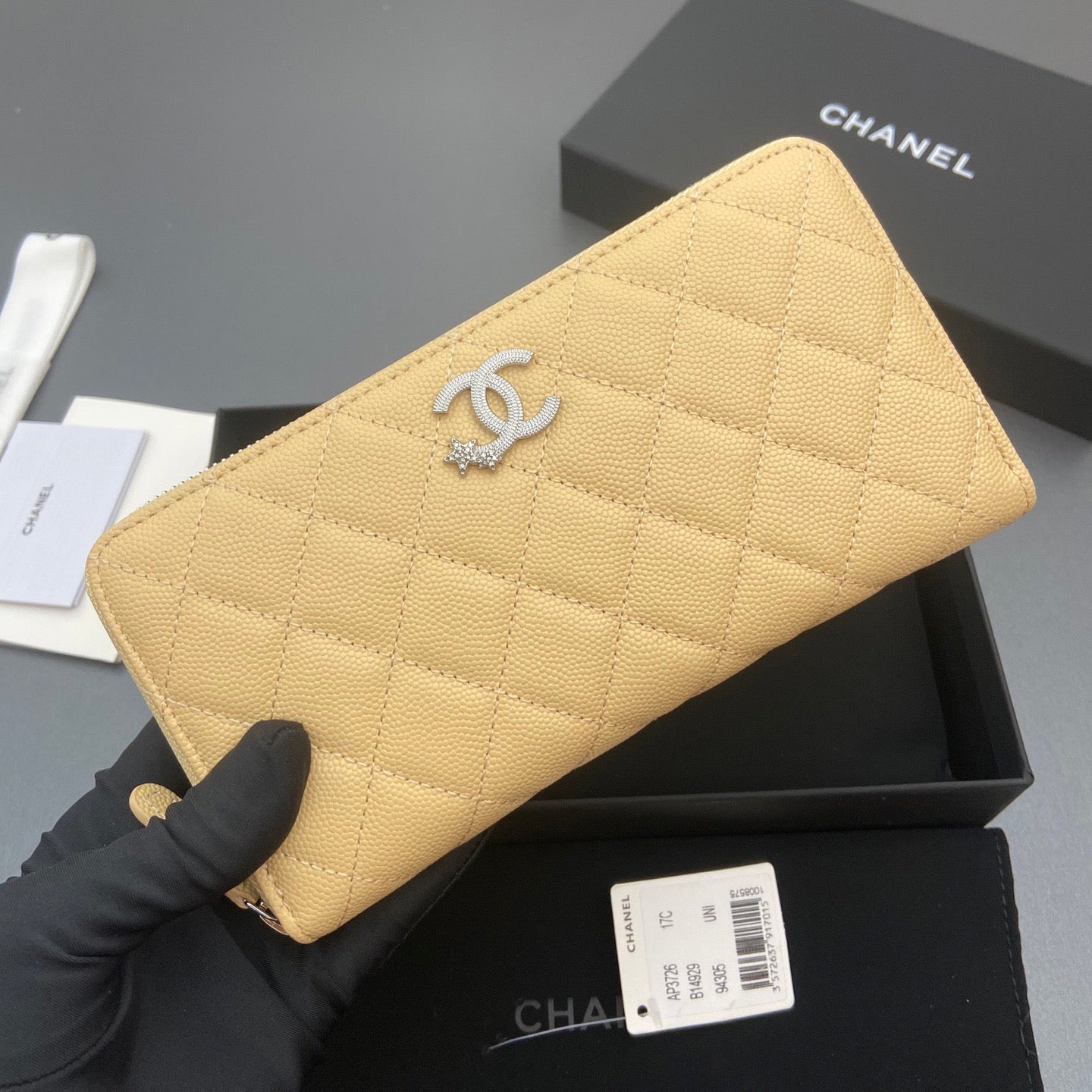 Chanel Long Zipped Wallet
